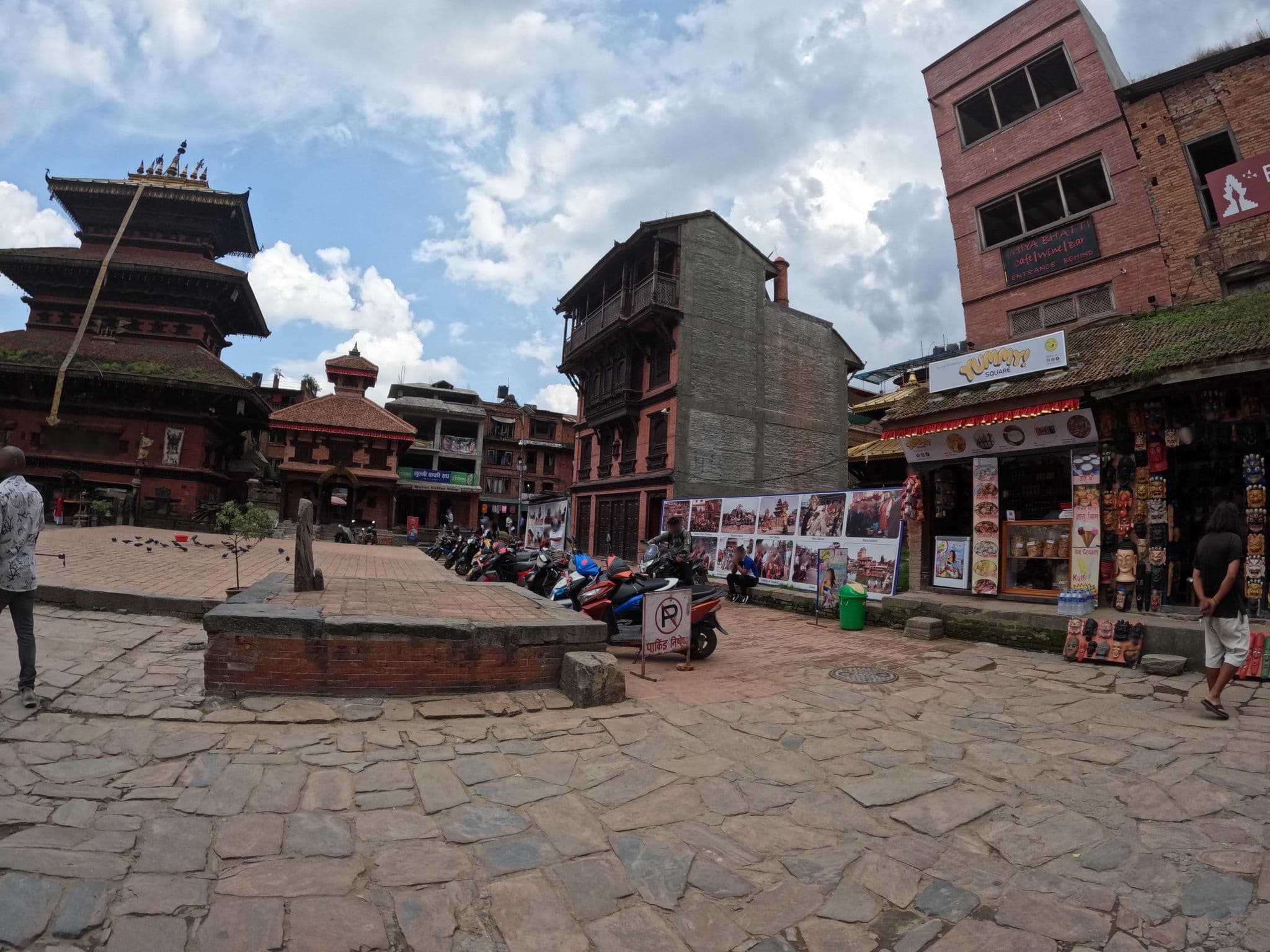 Street view near Siddhi Laxmi Guesthouse, Madhyapur Thimi — © sachin_manandhar (CC BY-SA · Mapillary)