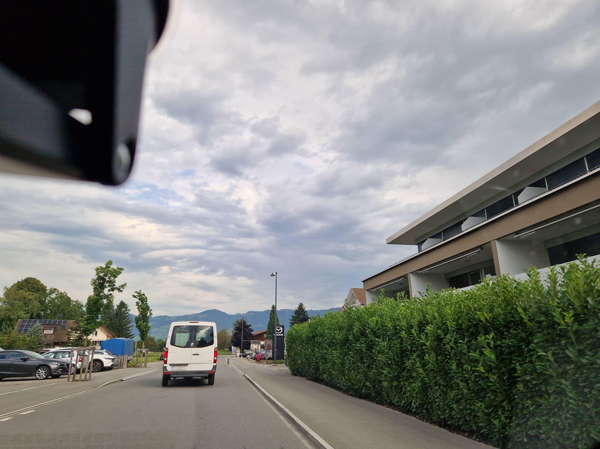 Street view near Sky Motel, Mäder — © mcliquid (CC BY-SA · Mapillary)