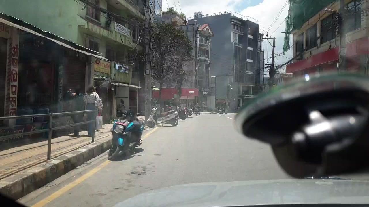 Street view near Hotel Rani Mahal, Kathmandu — © roadroid (CC BY-SA · Mapillary)