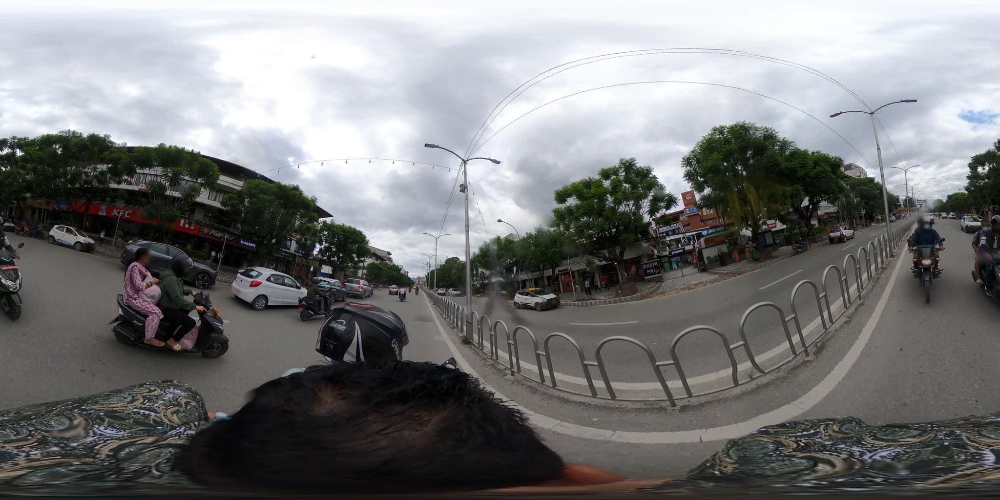 Street view near Sugat Hotel, Kathmandu — © sakarbhusal (CC BY-SA · Mapillary)