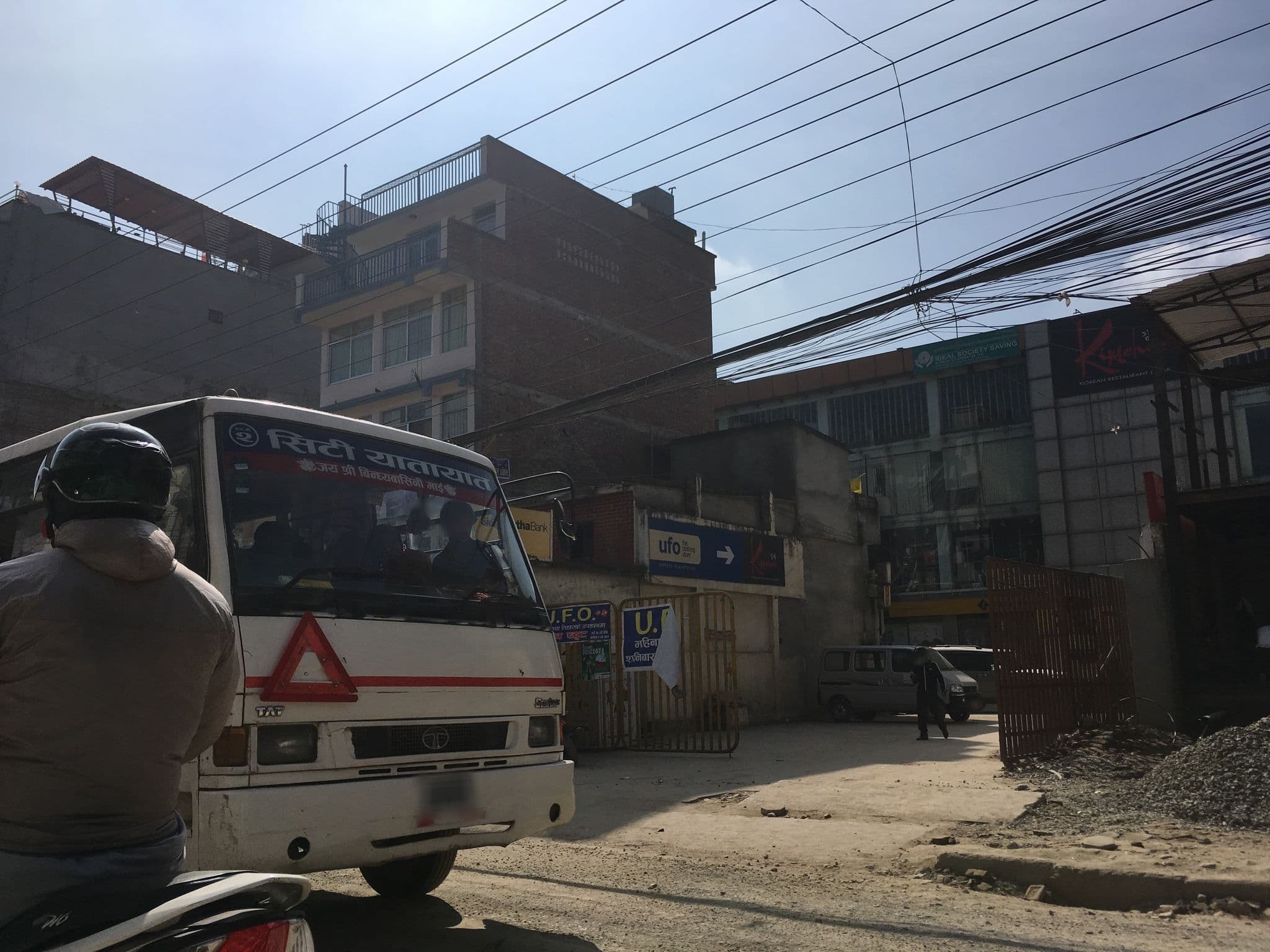 Street view near Hotel Ghangri, Kathmandu — © mapconcierge (CC BY-SA · Mapillary)