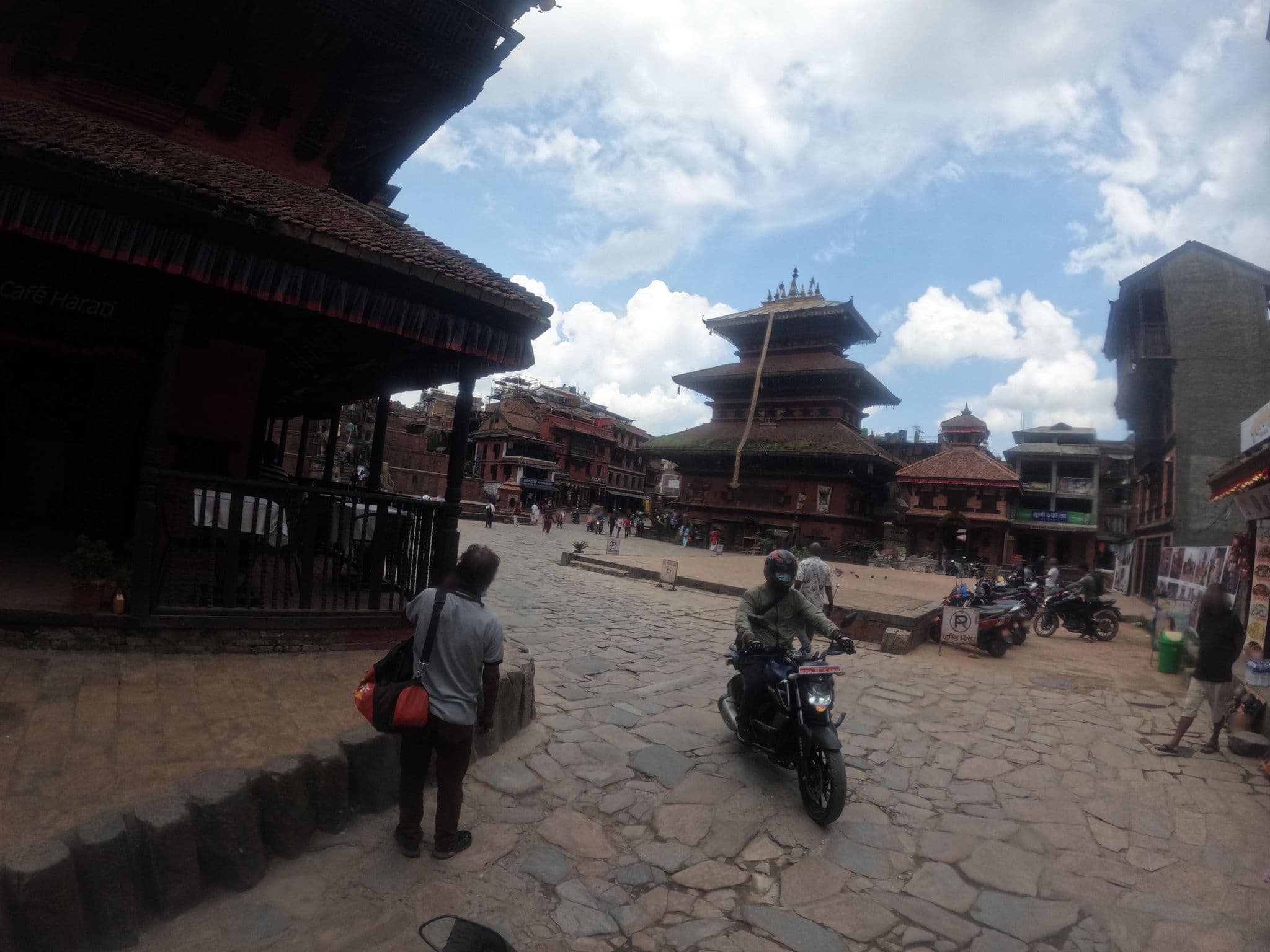 Street view near Bhadgaon Guest House, Madhyapur Thimi — © sachin_manandhar (CC BY-SA · Mapillary)
