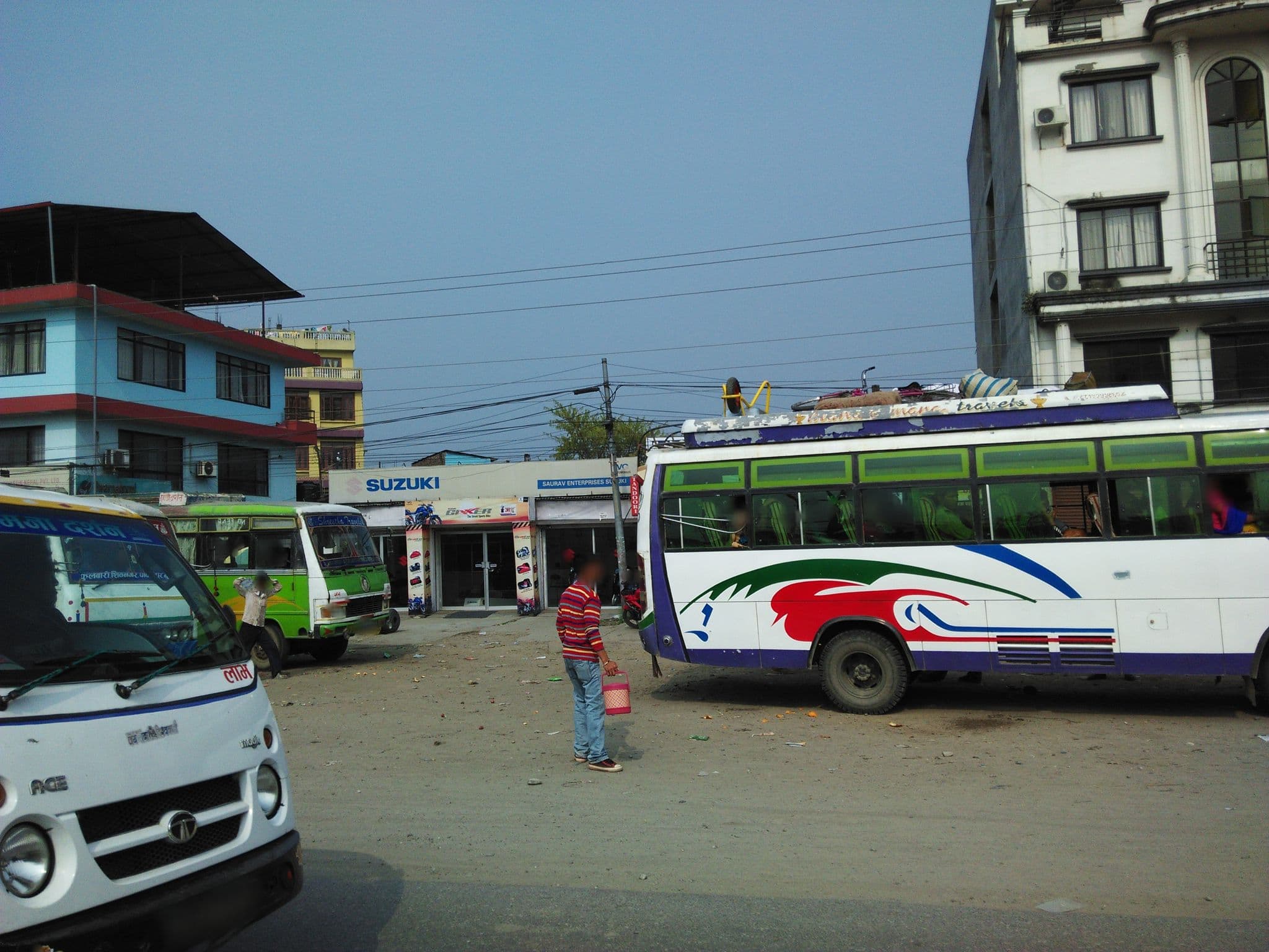 Street view near Hotel Redkarpet, Bharatpur — © thapa7 (CC BY-SA · Mapillary)