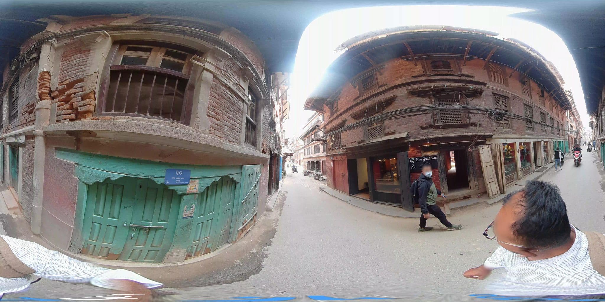 Street view near Peacock Patan Bed And breakfast, Pātan — © rajbm92 (CC BY-SA · Mapillary)