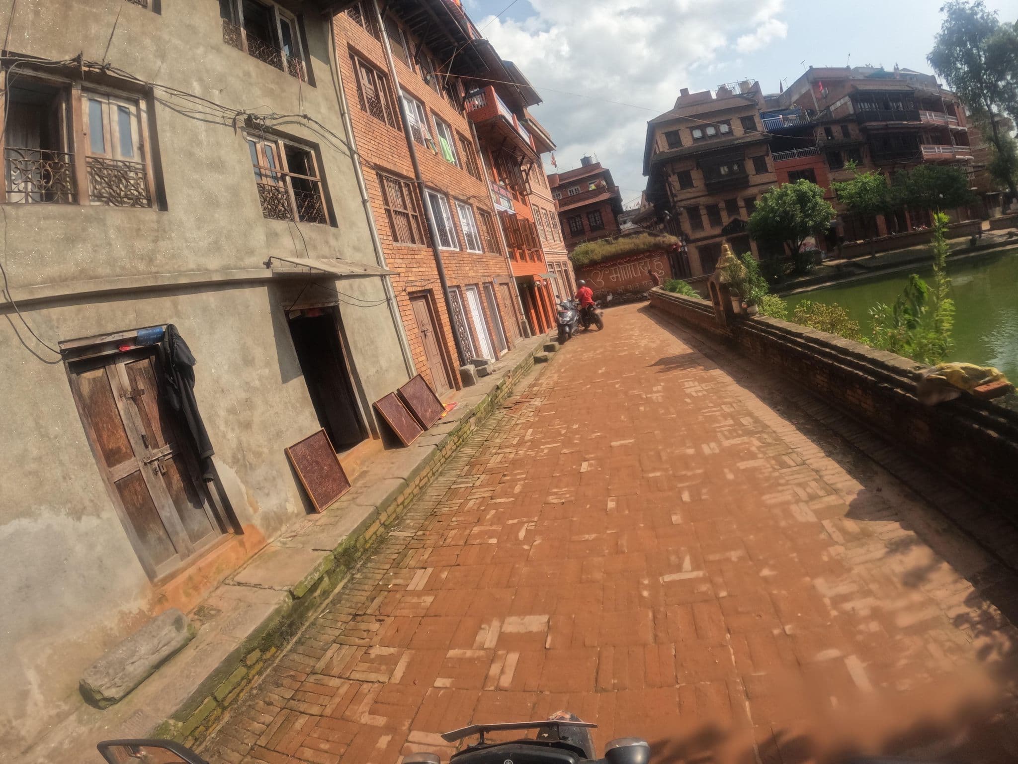 Street view near Milla Guesthouse, Madhyapur Thimi — © sachin_manandhar (CC BY-SA · Mapillary)