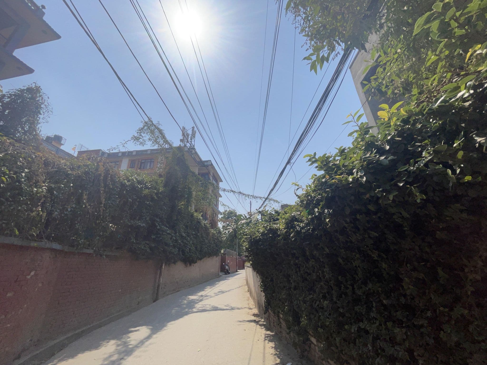 Street view near Ganesh Himal Hotel, Kathmandu — © vagrant42 (CC BY-SA · Mapillary)