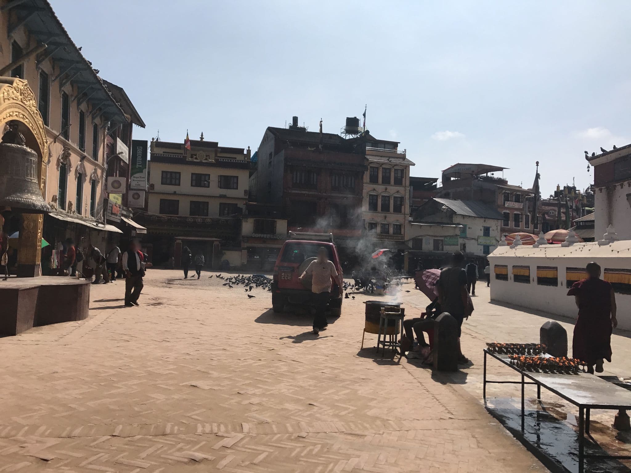 Street view near PRK Guesthouse, Kathmandu — © Ayame (CC BY-SA · Mapillary)