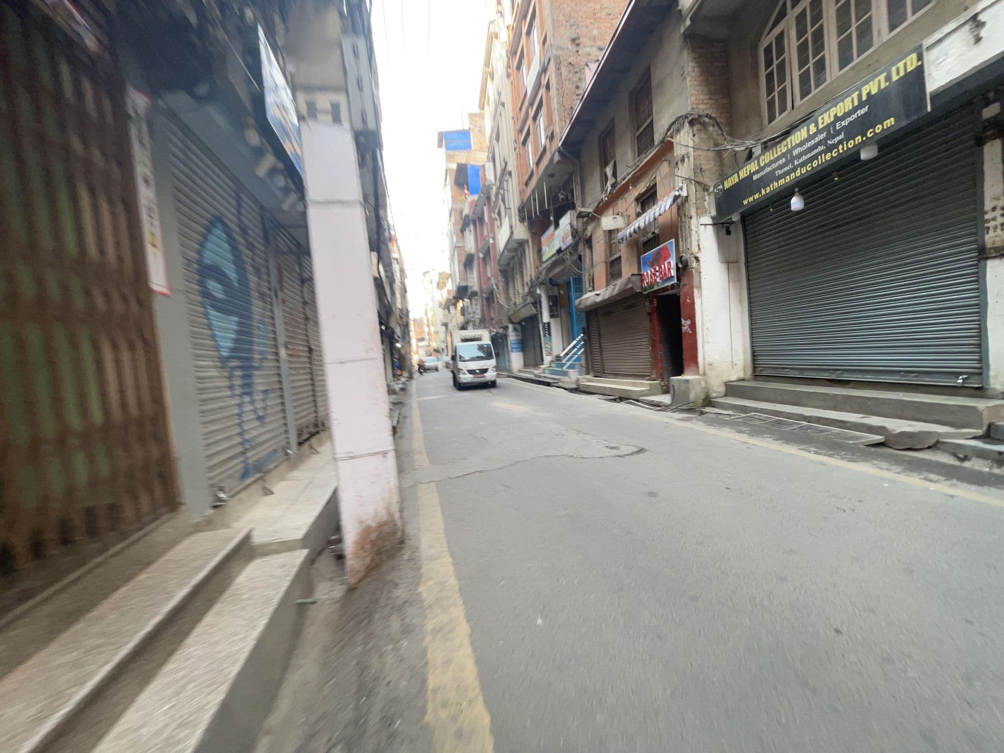 Street view near Zen Bed & Breakfast, Kathmandu — © vagrant42 (CC BY-SA · Mapillary)