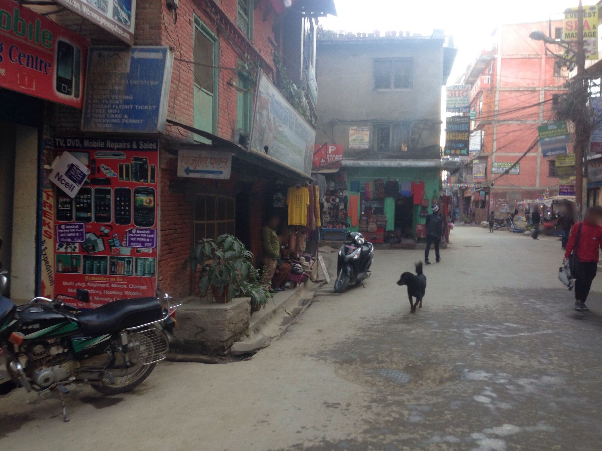 Street view near Hotel Namche Nepal, Kathmandu — © fundacja_geolife (CC BY-SA · Mapillary)