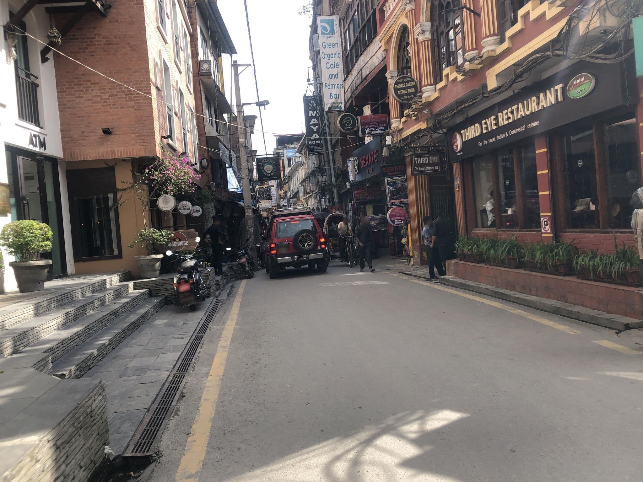 Street view near Arcadia Apartment Hotel, Kathmandu — © olily (CC BY-SA · Mapillary)