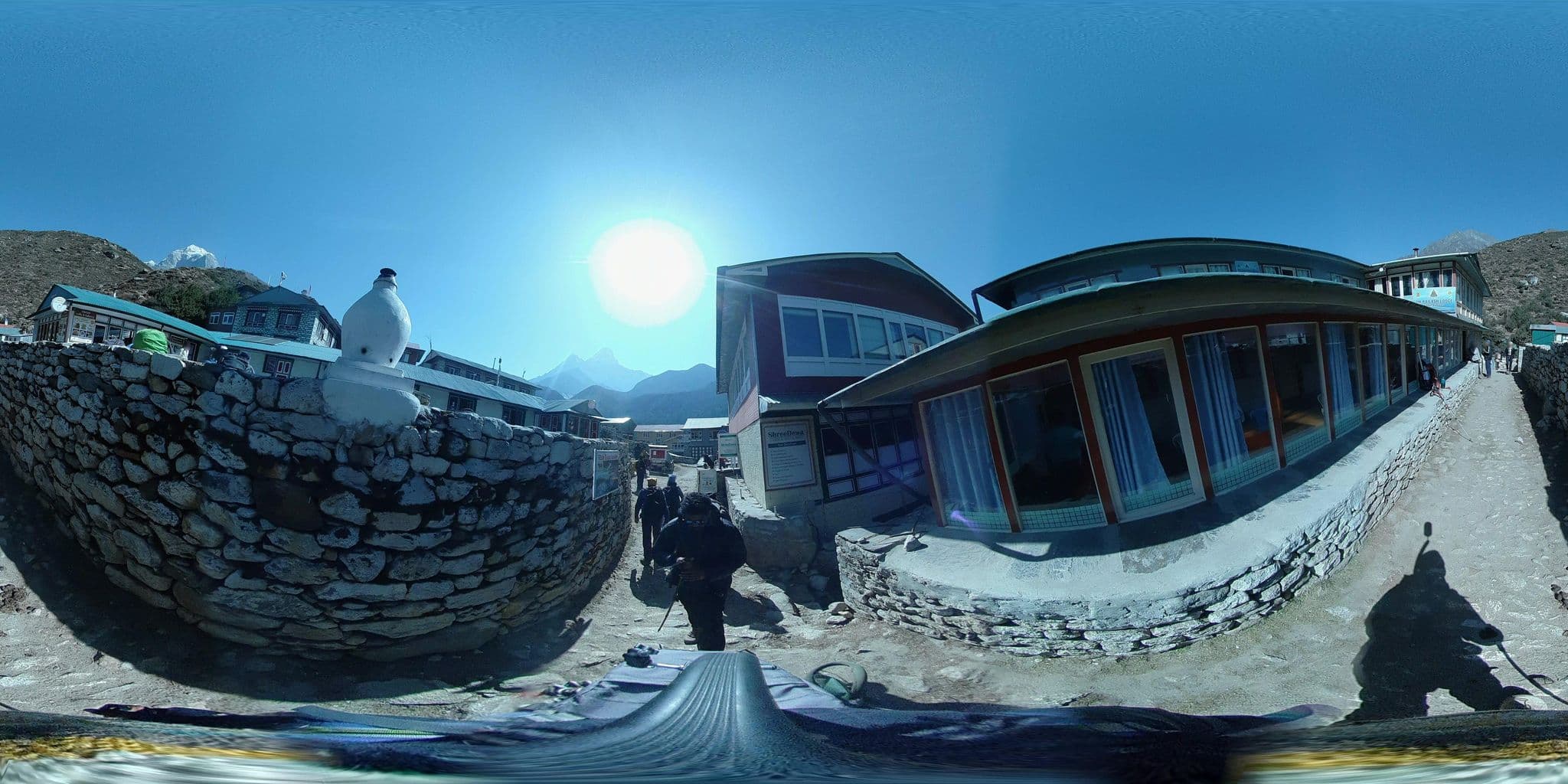 Street view near Everest Summit Loudge&Restoran, Namche Bazaar — © gallimaps (CC BY-SA · Mapillary)