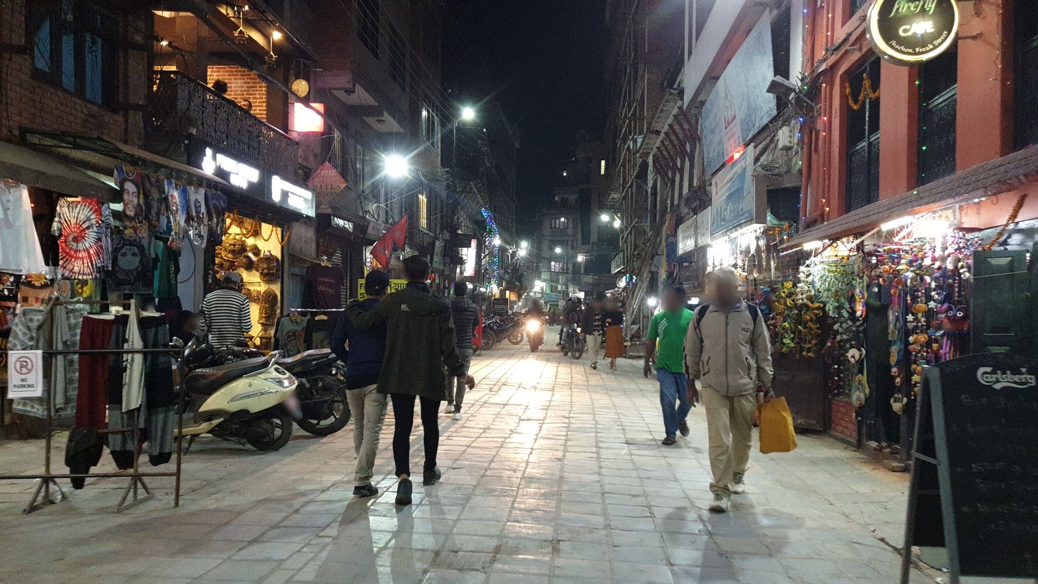 Street view near Centuary lodge, Kathmandu — © dongolishan (CC BY-SA · Mapillary)