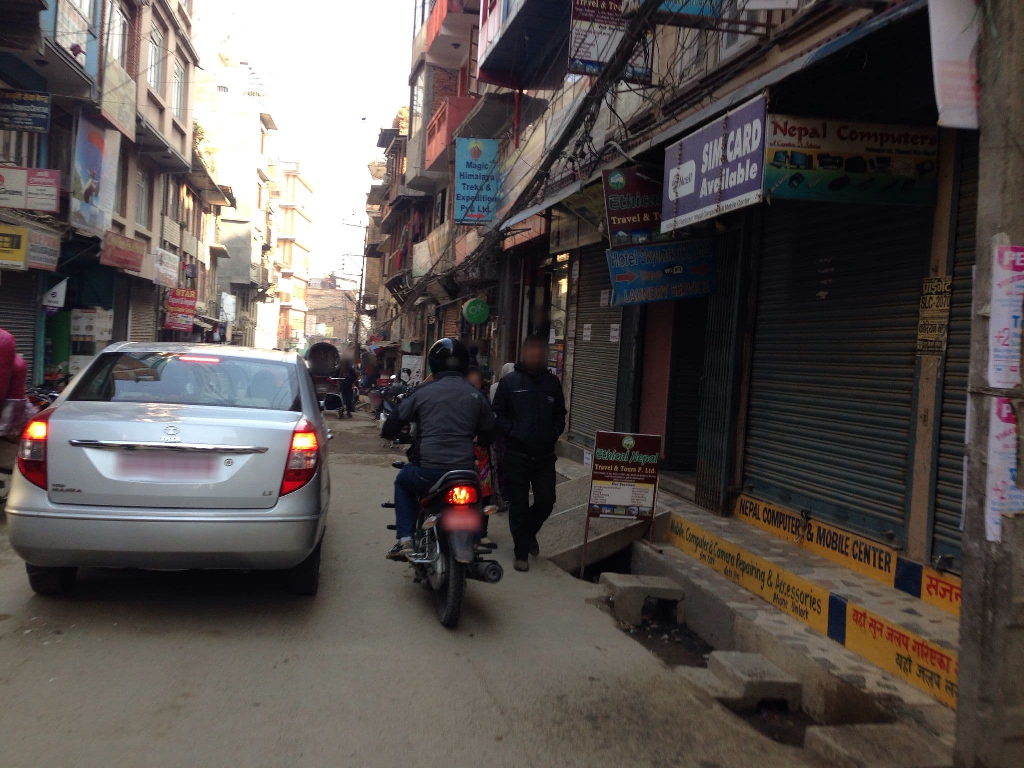 Street view near Ramada Encore, Kathmandu — © fundacja_geolife (CC BY-SA · Mapillary)
