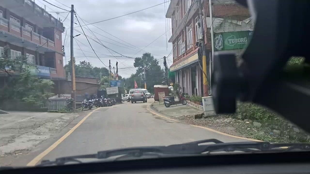 Street view near Hotel Valley View, Nagarkot — © roadroid (CC BY-SA · Mapillary)