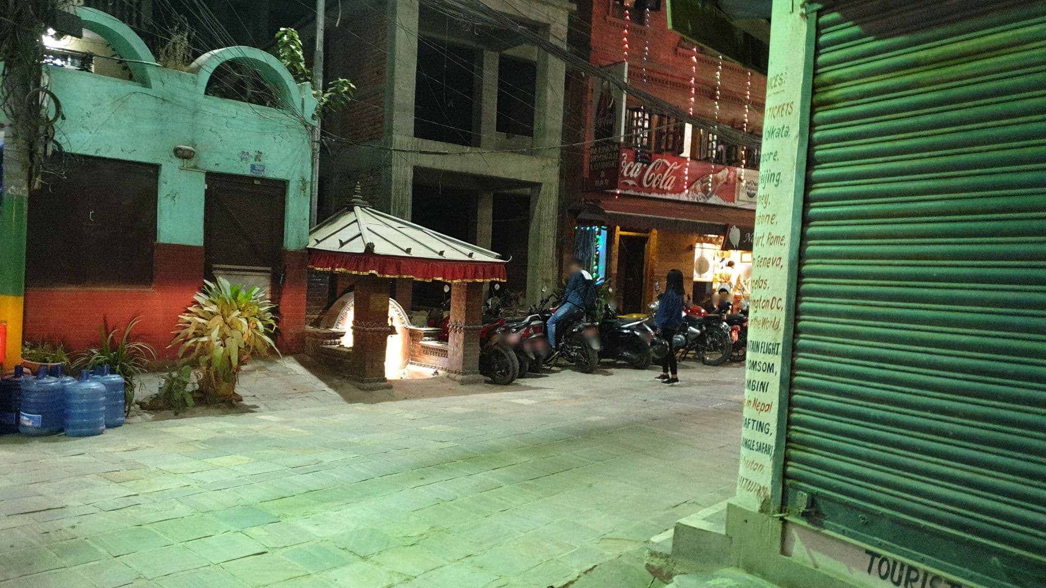 Street view near Monumental Paradise Hotel, Kathmandu — © dongolishan (CC BY-SA · Mapillary)