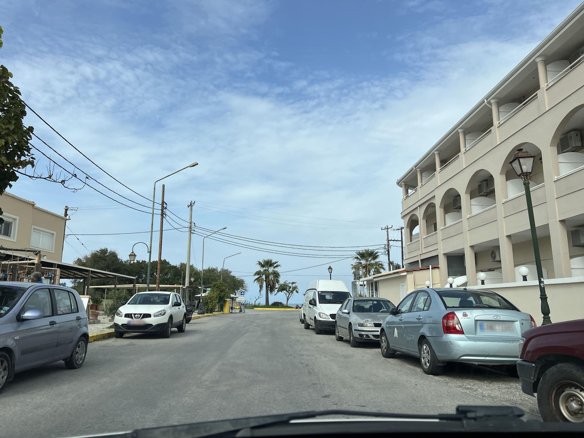 Street view near Aphrodite Beach Hotel Corfu | Family Run Hotel Roda, Acharávi — © VMConsulting (CC BY-SA · Mapillary)