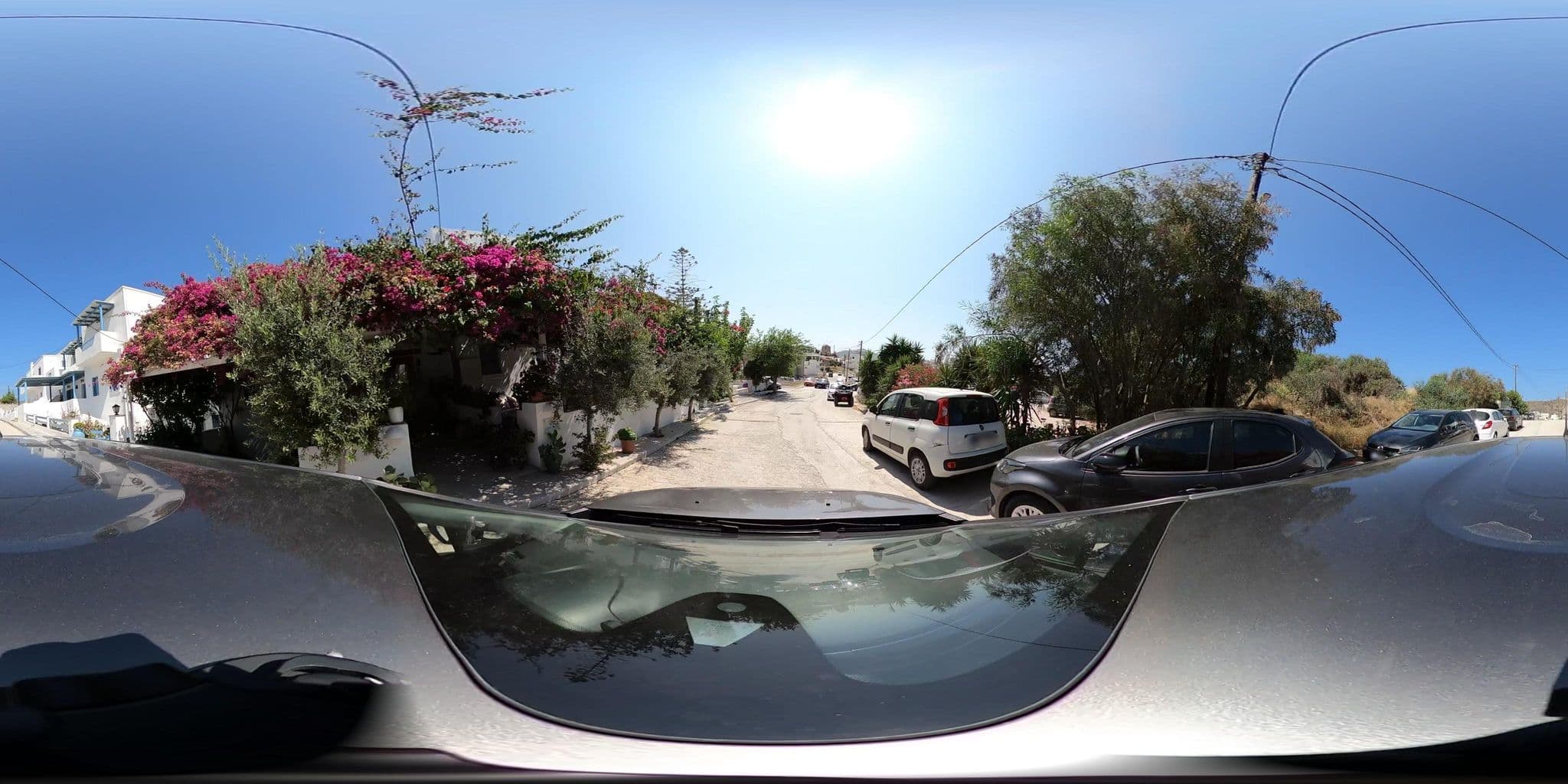 Street view near Milos Bay Suites, Adámas — © katagrafes (CC BY-SA · Mapillary)