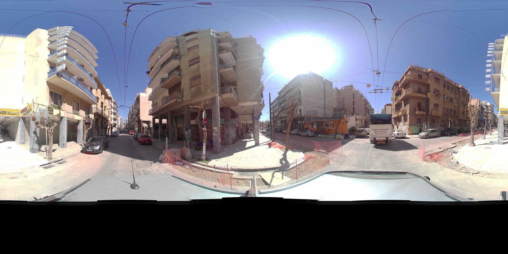 Street view near HOTEL TIER, Athens — © zaf3kala (CC BY-SA · Mapillary)