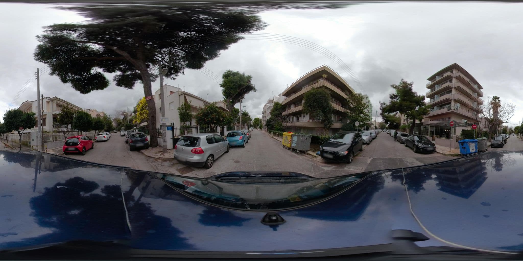 Street view near Elements Rooms & Apartments, Filothéi — © akyrkou (CC BY-SA · Mapillary)