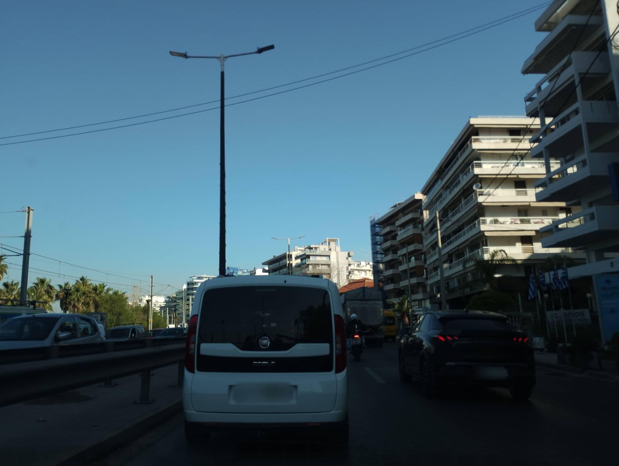 Street view near POSEIDON ATHENS HOTEL, Palaió Fáliro — © George_210 (CC BY-SA · Mapillary)