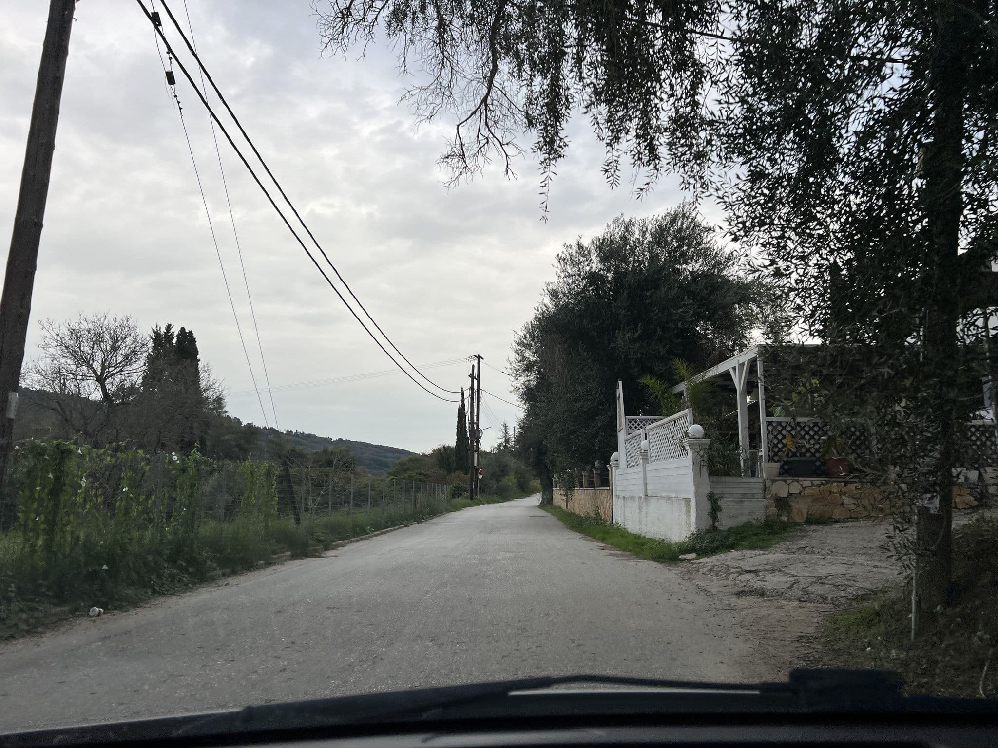 Street view near Villa Lucia, Agios Georgis — © VMConsulting (CC BY-SA · Mapillary)
