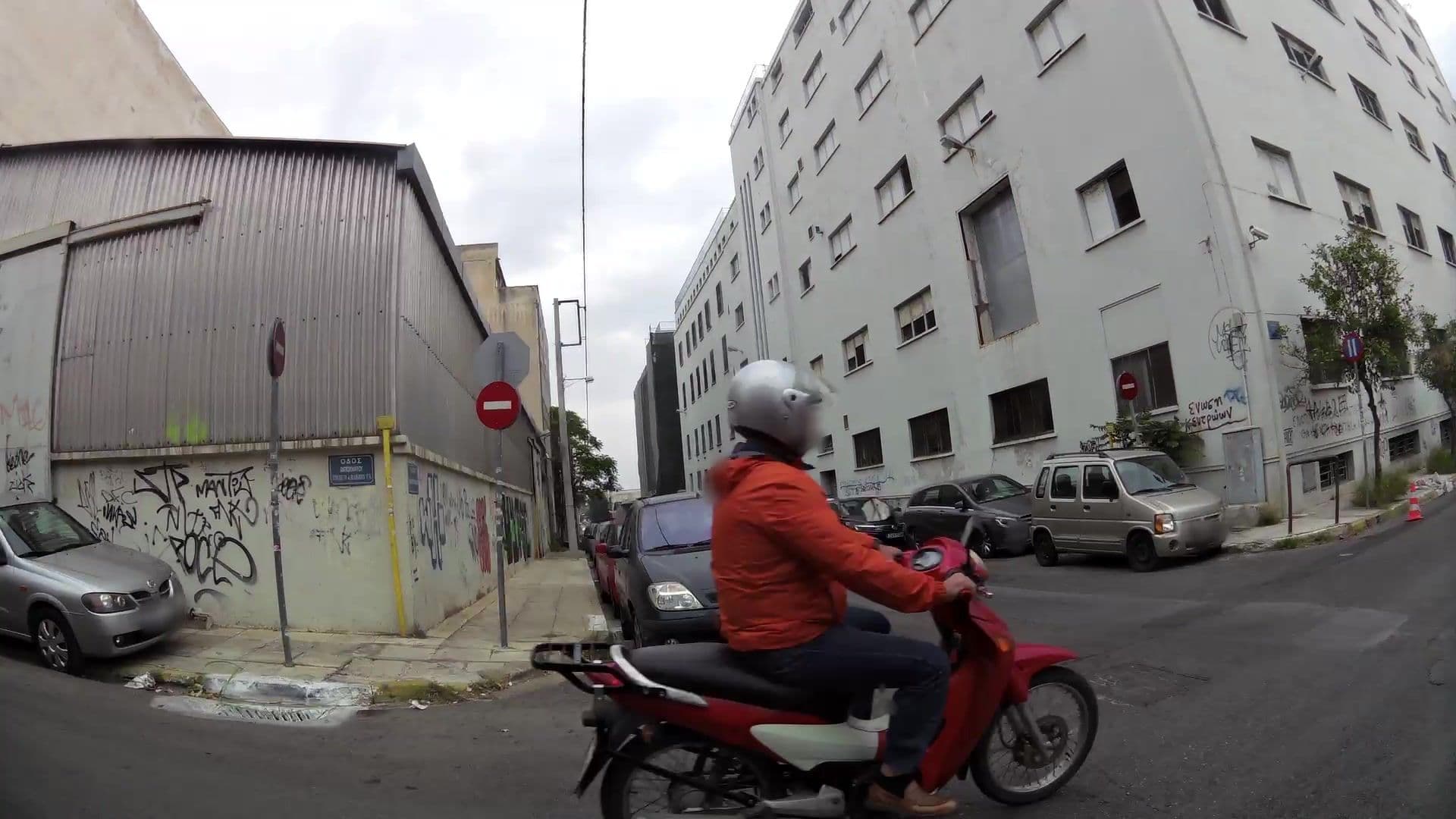 Street view near Enso Hotel Piraeus, Piraeus — © kaartcam (CC BY-SA · Mapillary)