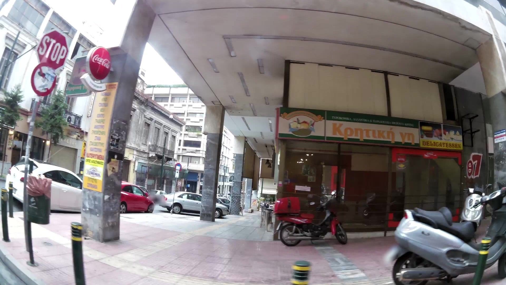 Street view near Piraeus City Hotel, Piraeus — © kaartcam (CC BY-SA · Mapillary)