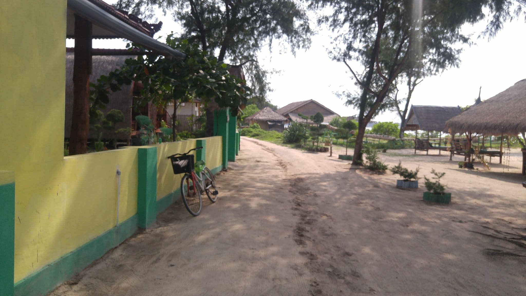 Street view near Balenta Bungalows, Gili Trawangan
