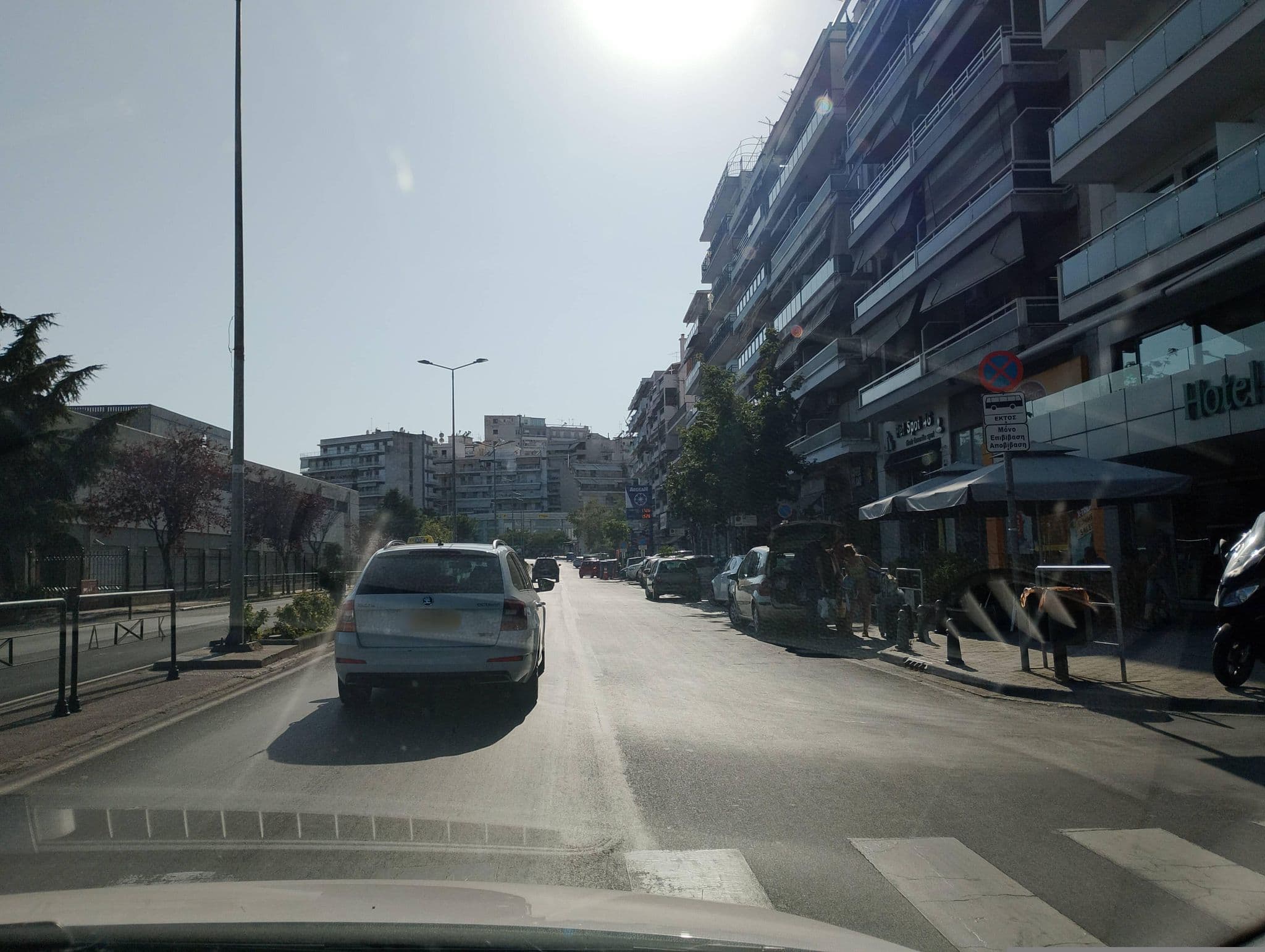 Street view near Esperia Hotel kavala, Kavála — © George_210 (CC BY-SA · Mapillary)