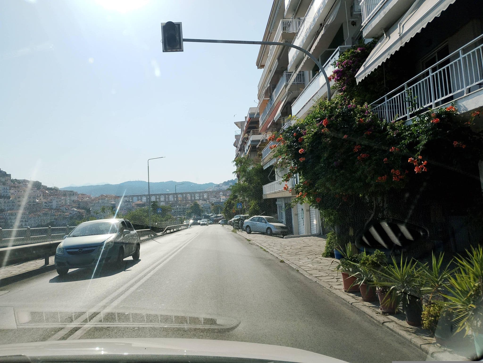 Street view near Olive House Apartments, Kavála — © George_210 (CC BY-SA · Mapillary)