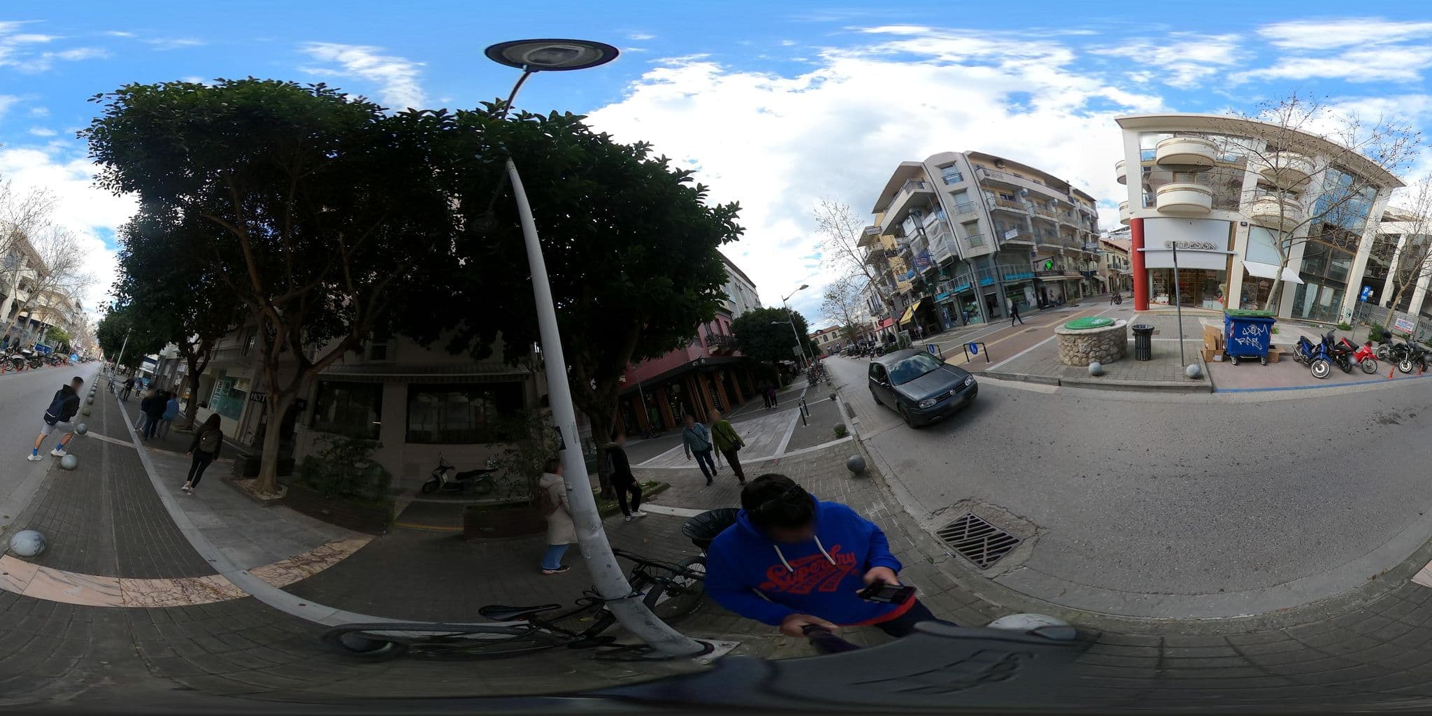 Street view near CITY CENTER HOTEL, Kalamata — © zaf3kala (CC BY-SA · Mapillary)