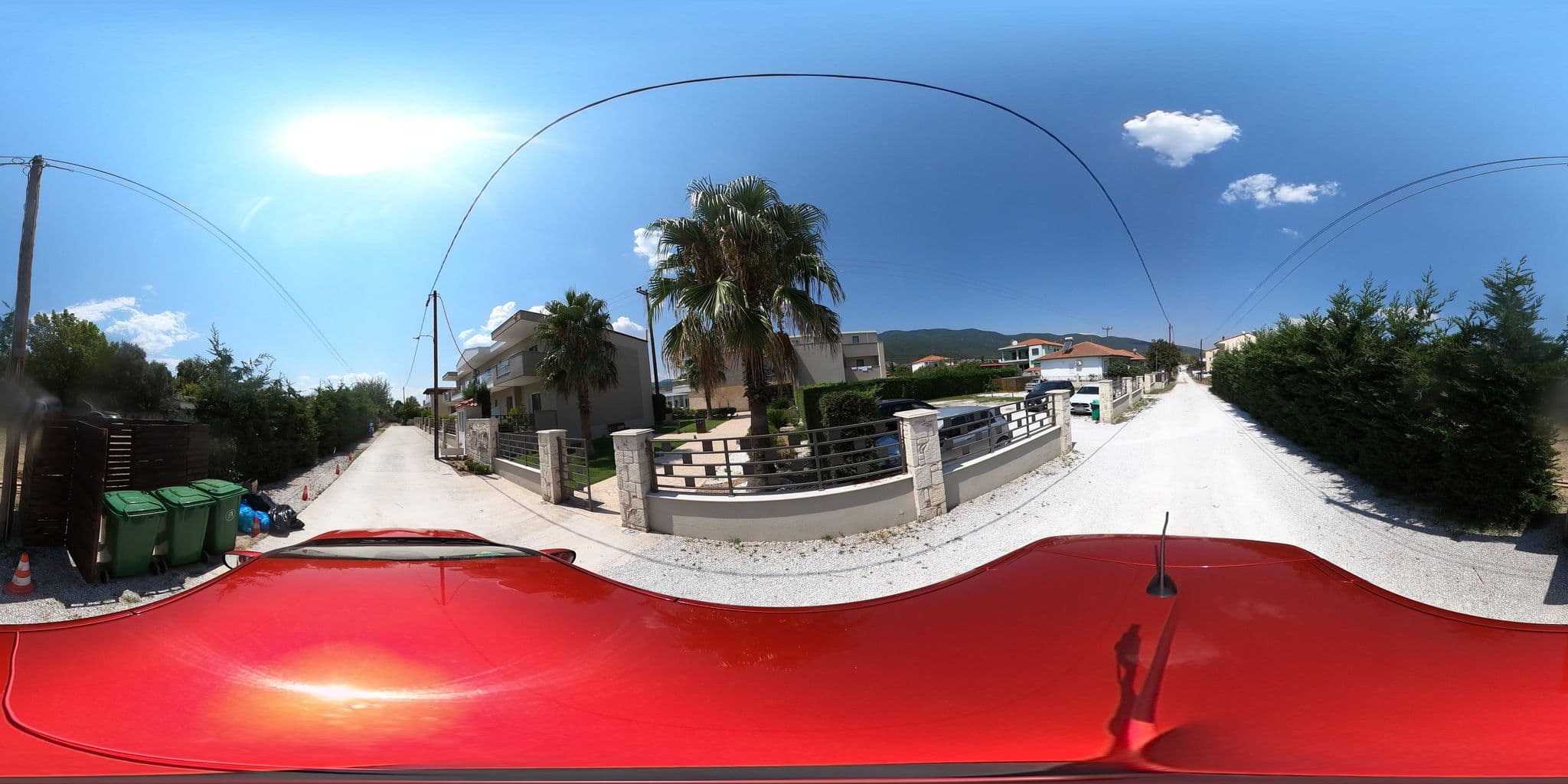 Street view near Lagaria Hotel Asprovalta, Asproválta — © nglf (CC BY-SA · Mapillary)