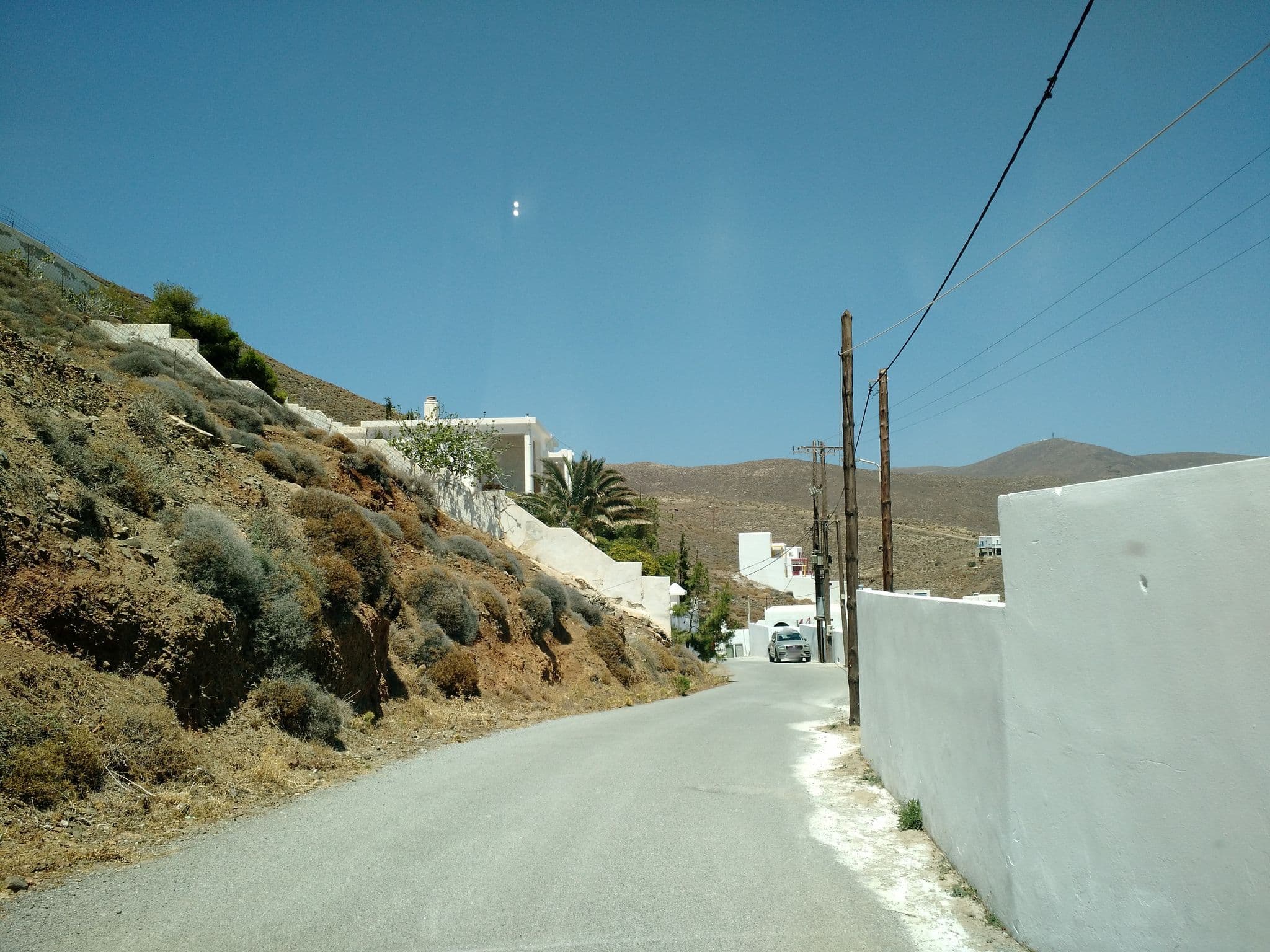 Street view near Infinity Blue Boutique Hotel Astypalaia, Astypálaia — © sonam_ (CC BY-SA · Mapillary)