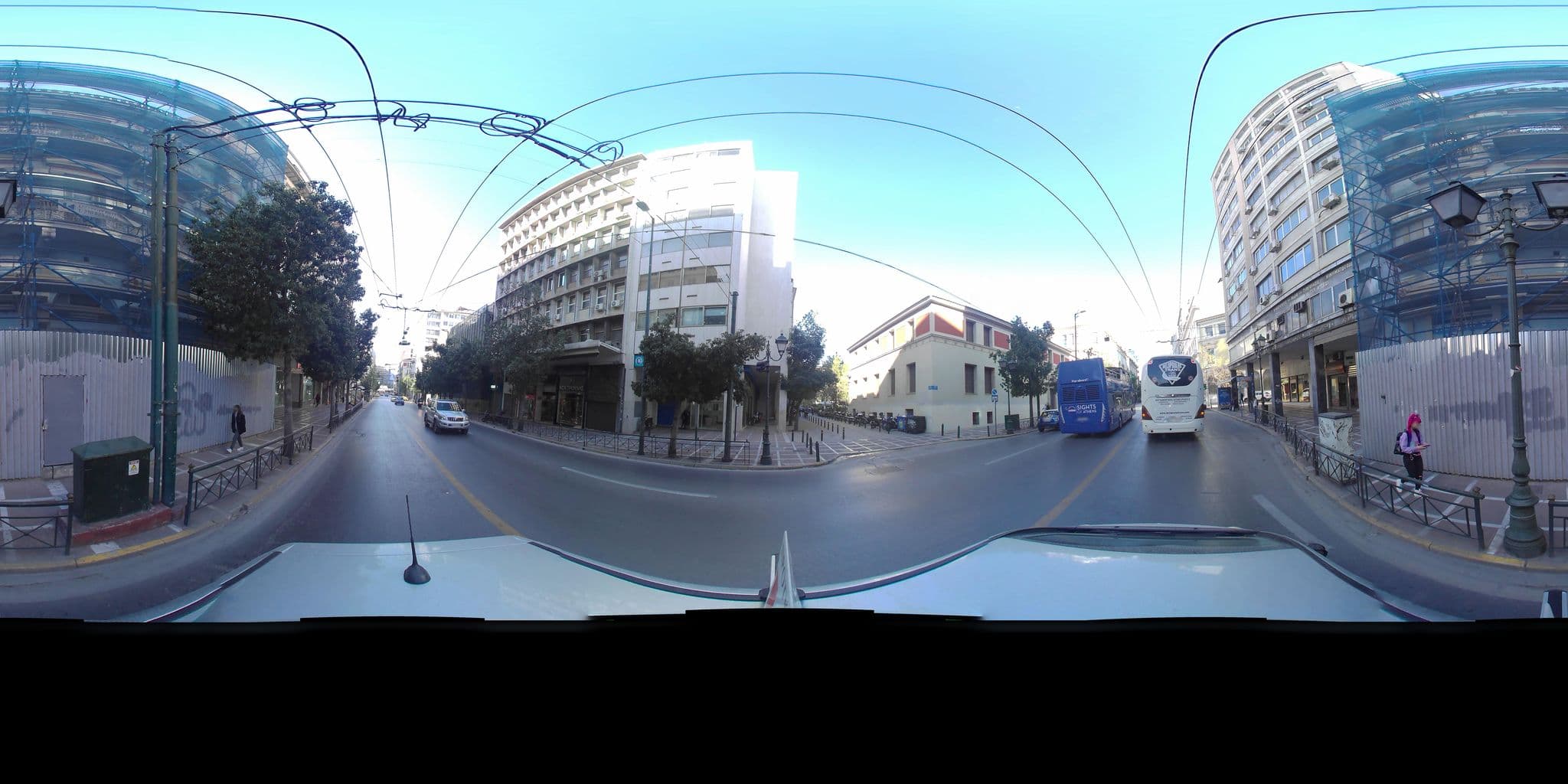 Street view near Athens Penthouse Aparthotel, Athens — © zaf3kala (CC BY-SA · Mapillary)
