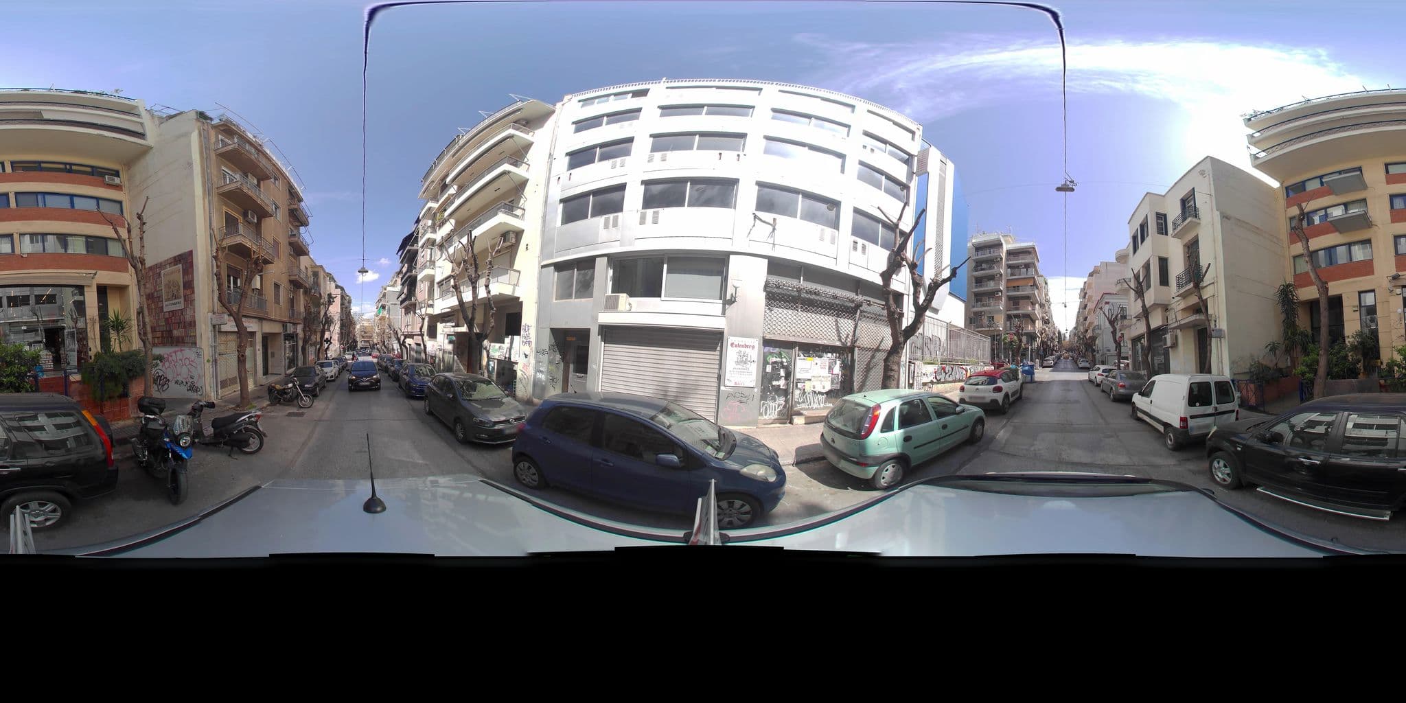 Street view near My Greek Vacations City Apartments, Athens — © zaf3kala (CC BY-SA · Mapillary)