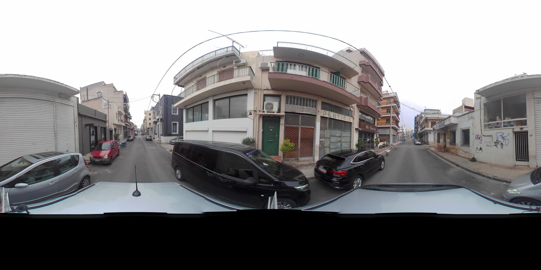 Street view near Mc Queen Rooms & Apartments, Athens — © zaf3kala (CC BY-SA · Mapillary)