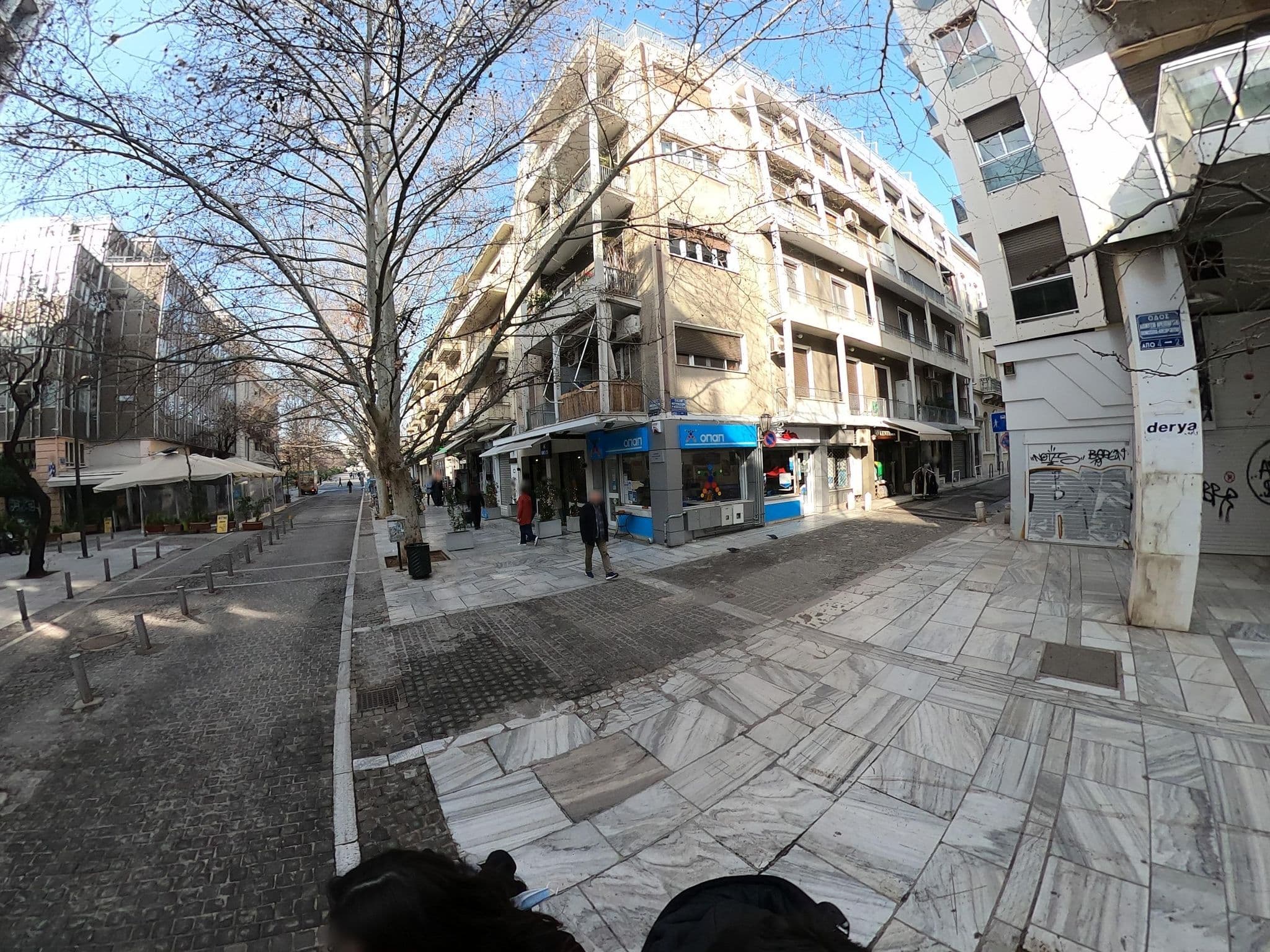 Street view near AthensWas Design Hotel, Athens — © alexbartzokas (CC BY-SA · Mapillary)