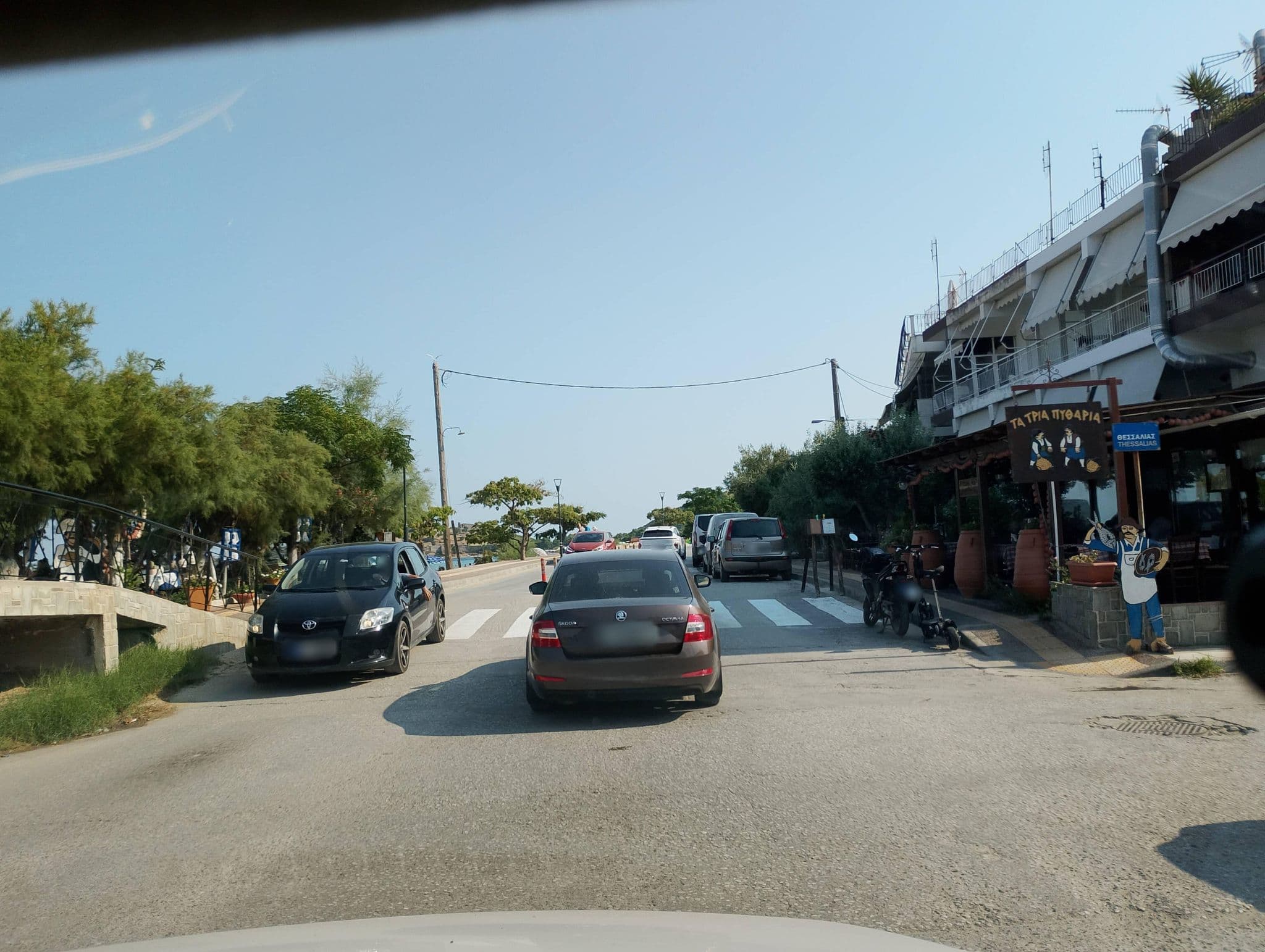 Street view near Villa Tasos, Néa Iraklítsa — © George_210 (CC BY-SA · Mapillary)