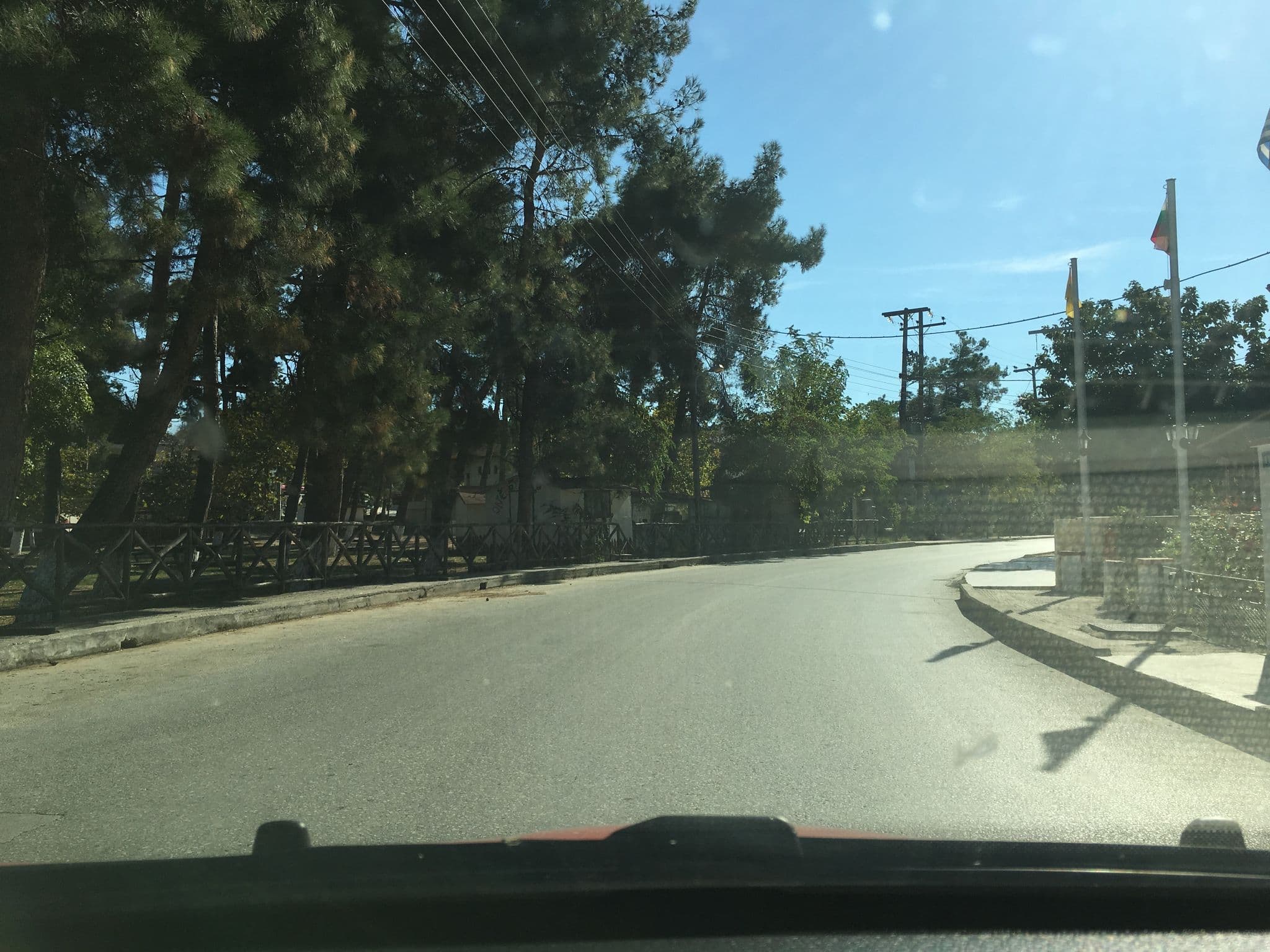 Street view near Akanthos Hotel, Ierissós — © noel (CC BY-SA · Mapillary)