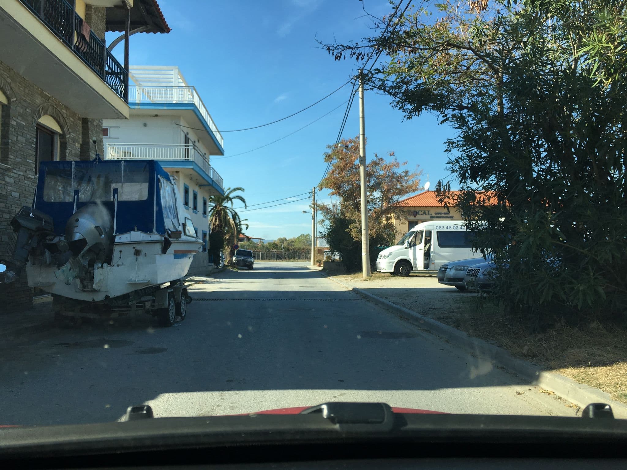 Street view near HOTEL ALKIONIS IERISSOS, Ierissós — © noel (CC BY-SA · Mapillary)