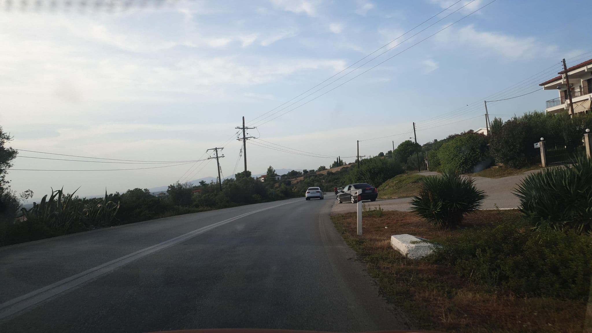 Street view near Asteris Village Boutique Hotel (Apart. Hotel), Kalýves Polygýrou — © yannakis (CC BY-SA · Mapillary)