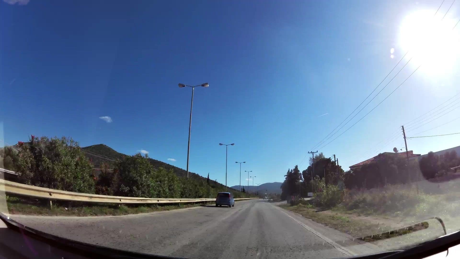 Street view near Pantheon Hotel Athens Airport, Markópoulo — © kaartcam (CC BY-SA · Mapillary)