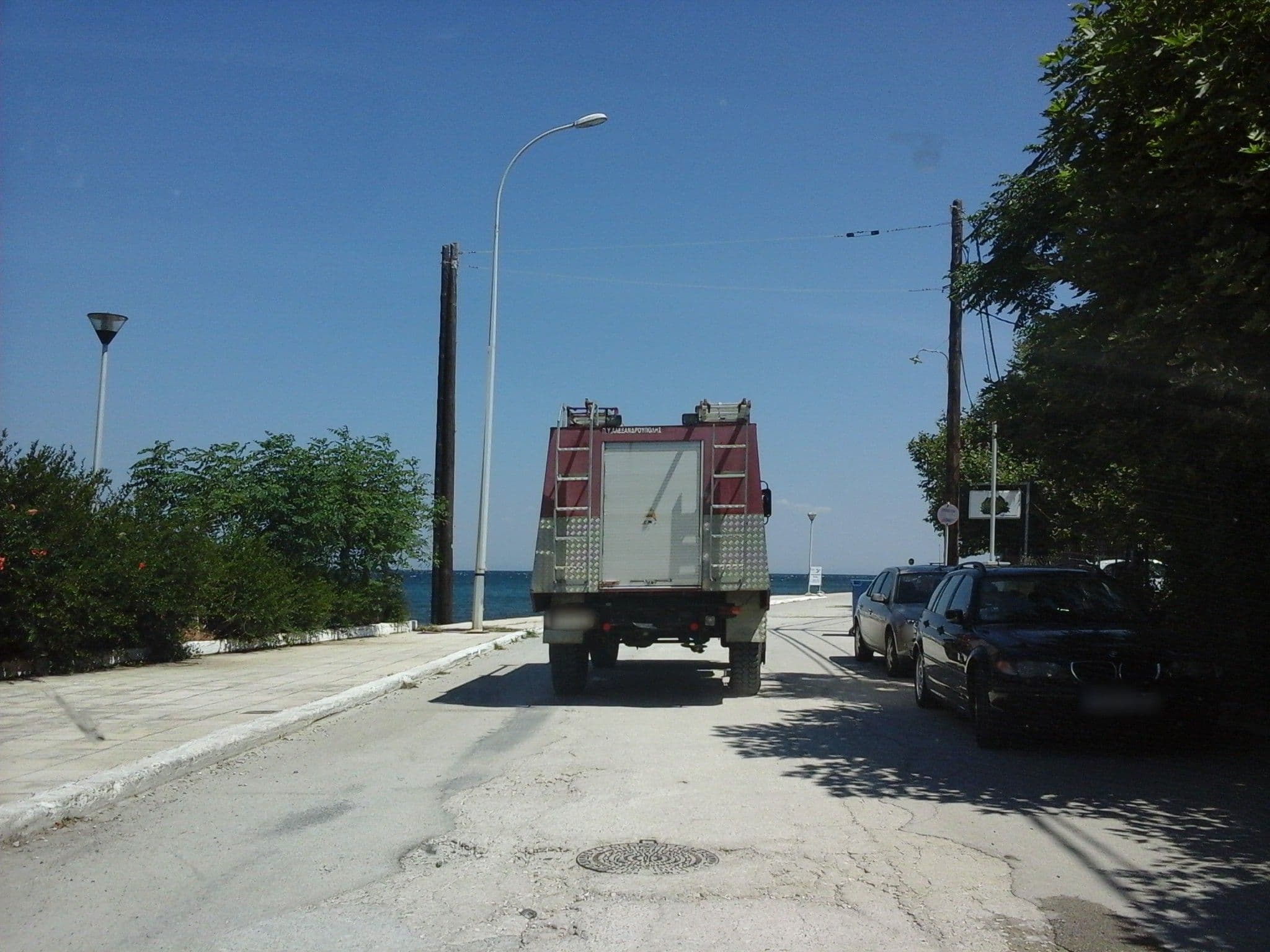 Street view near Hotel Kima, Kamariótissa — © robot8a (CC BY-SA · Mapillary)