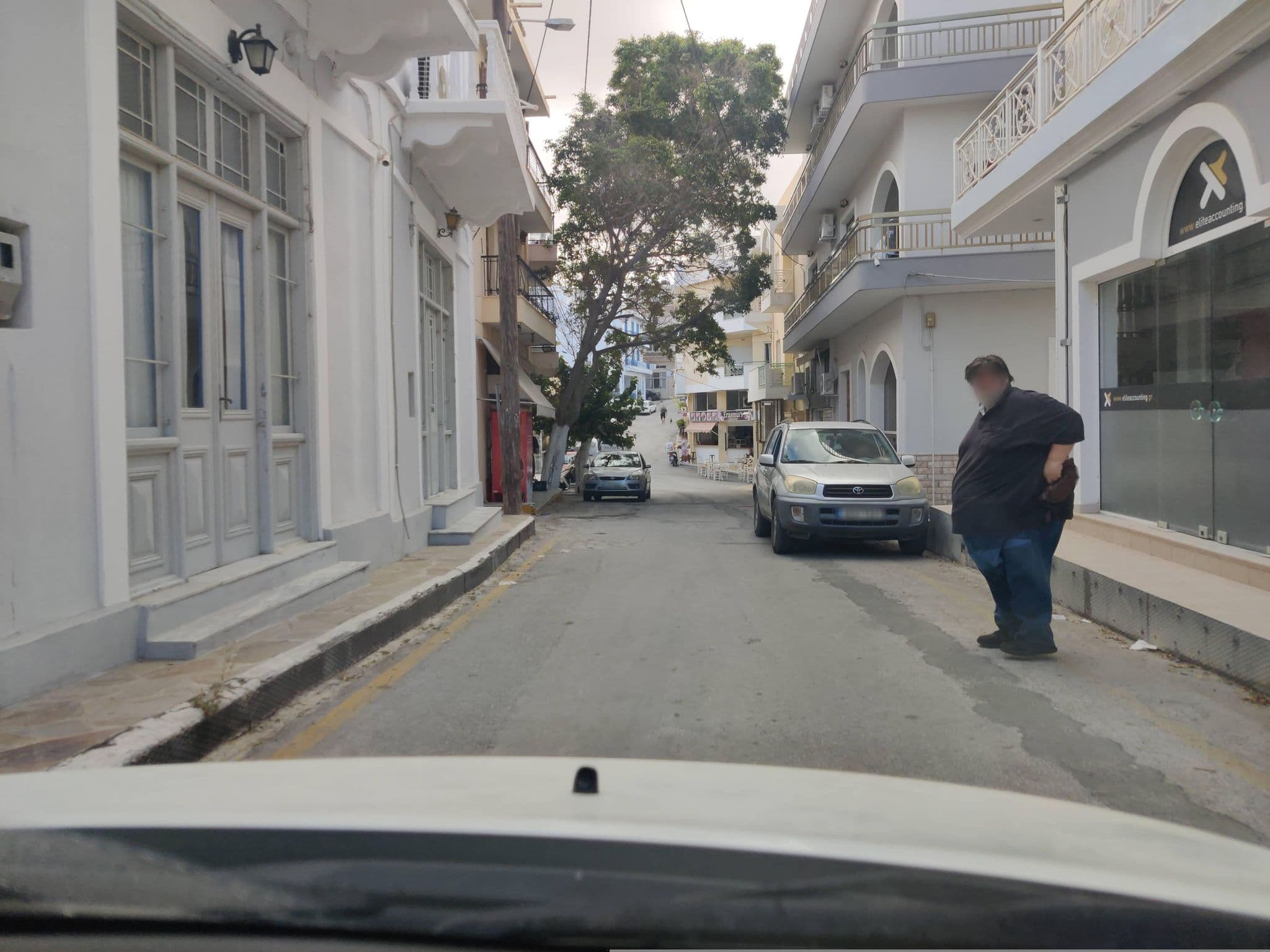 Street view near Odyssey Hotel Apartments, Karpathos — © kietlak (CC BY-SA · Mapillary)