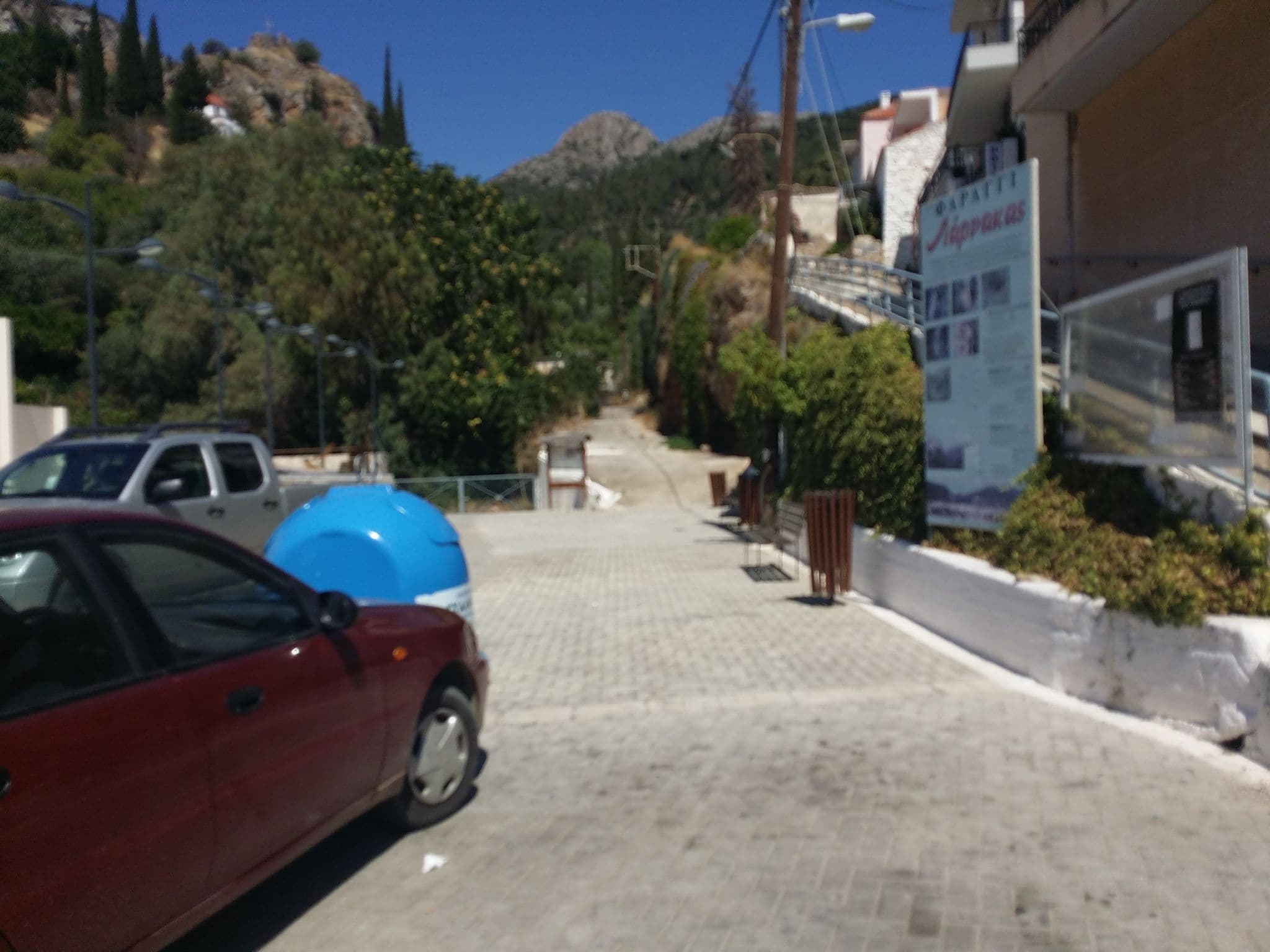Street view near Hotel Gregory Molaoi, Moláoi — © pppetros (CC BY-SA · Mapillary)