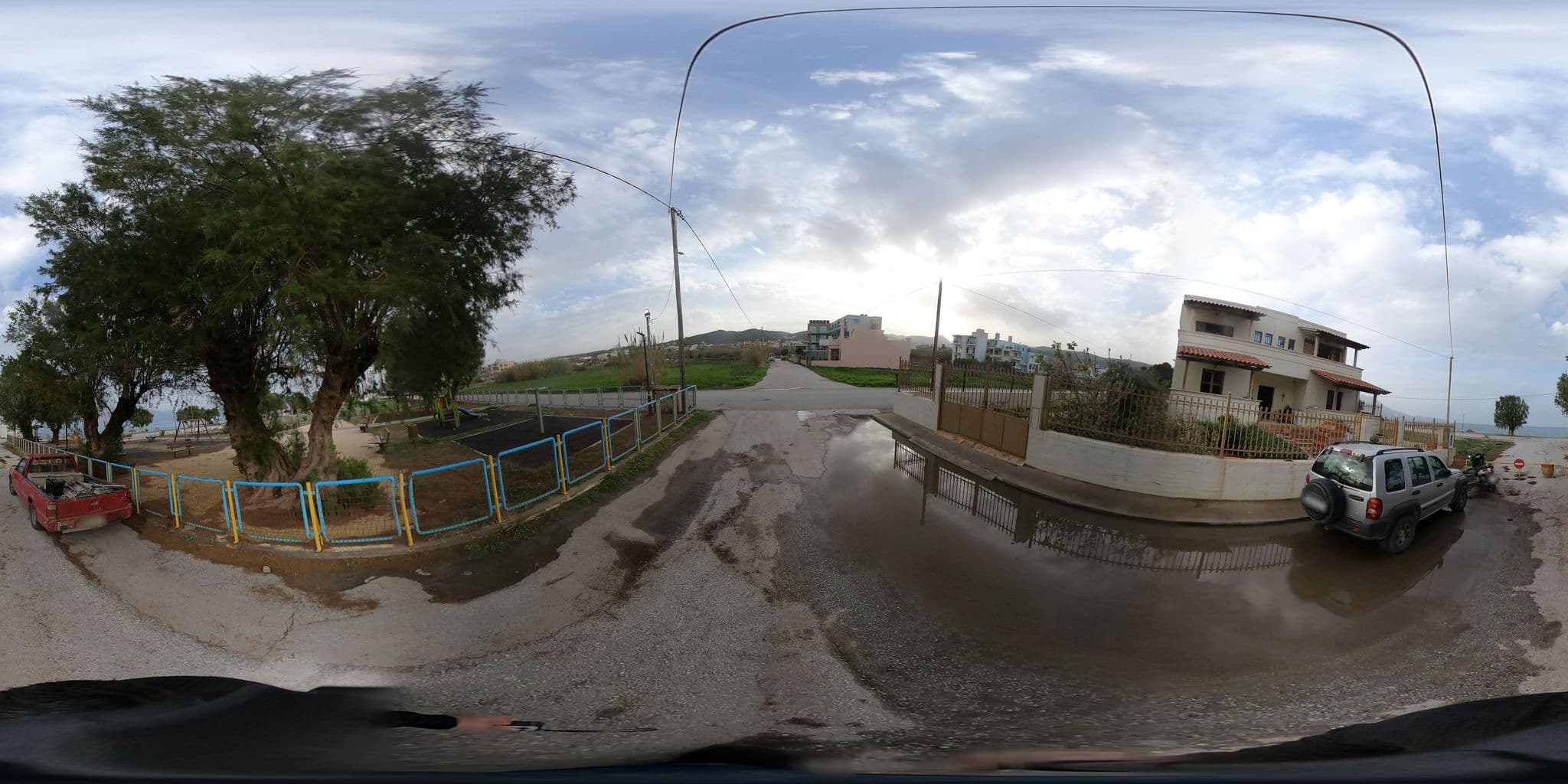 Street view near Kissamos Bay Hotel, Kíssamos — © alexbartzokas (CC BY-SA · Mapillary)