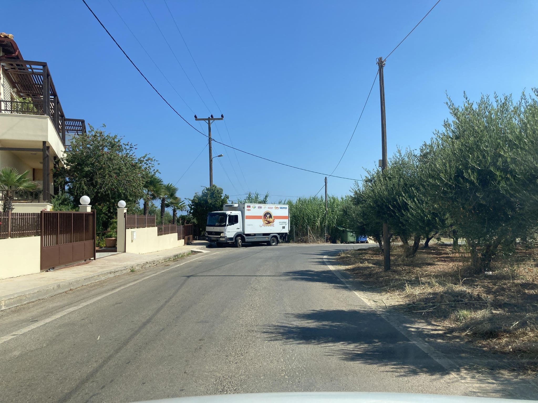 Street view near Eria Resort Accessible Hotel in Crete, Kolympári — © fod (CC BY-SA · Mapillary)