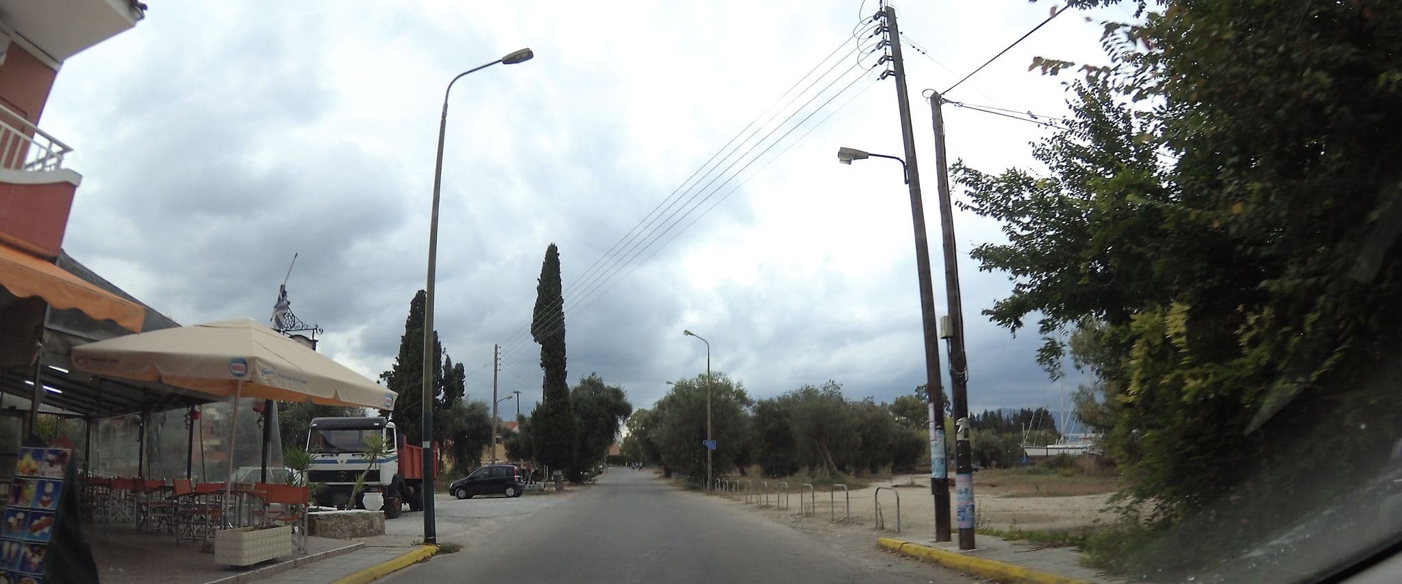 Street view near Porto Marina Aparthotel, Kontokáli — © teddy73 (CC BY-SA · Mapillary)