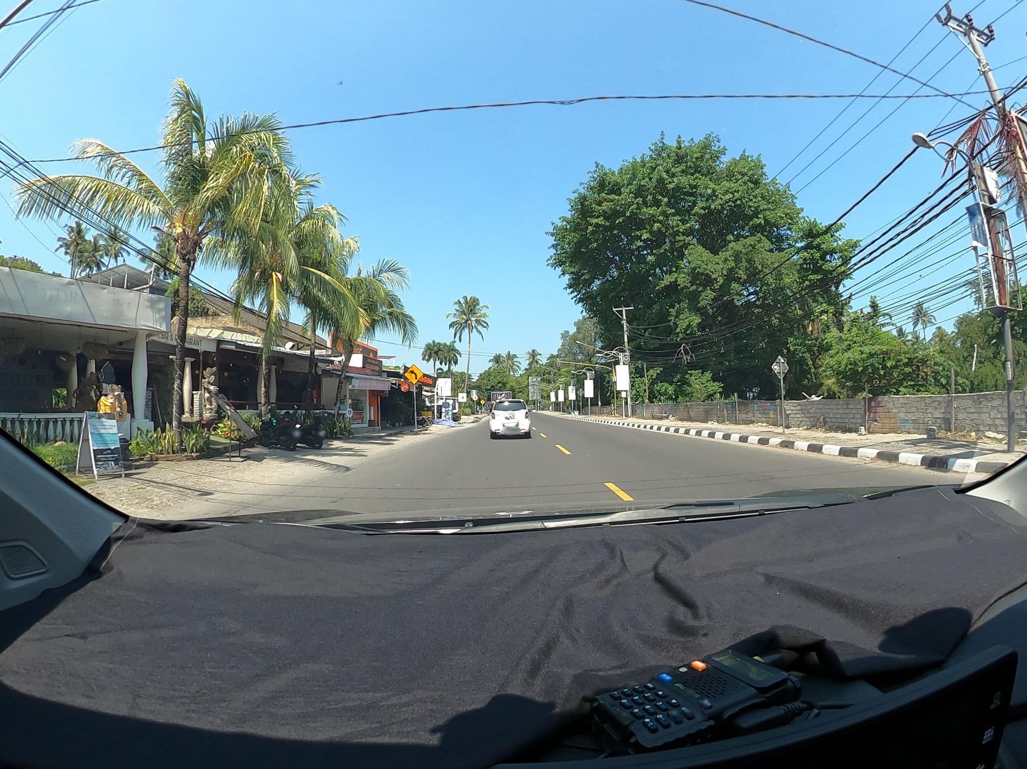 Street view near Hotel Sendok, Senggigi