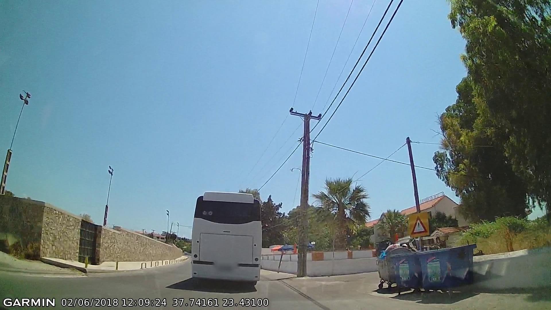 Street view near Hotel Miranta - Apartments & Studios, Aegina — © pppetros (CC BY-SA · Mapillary)